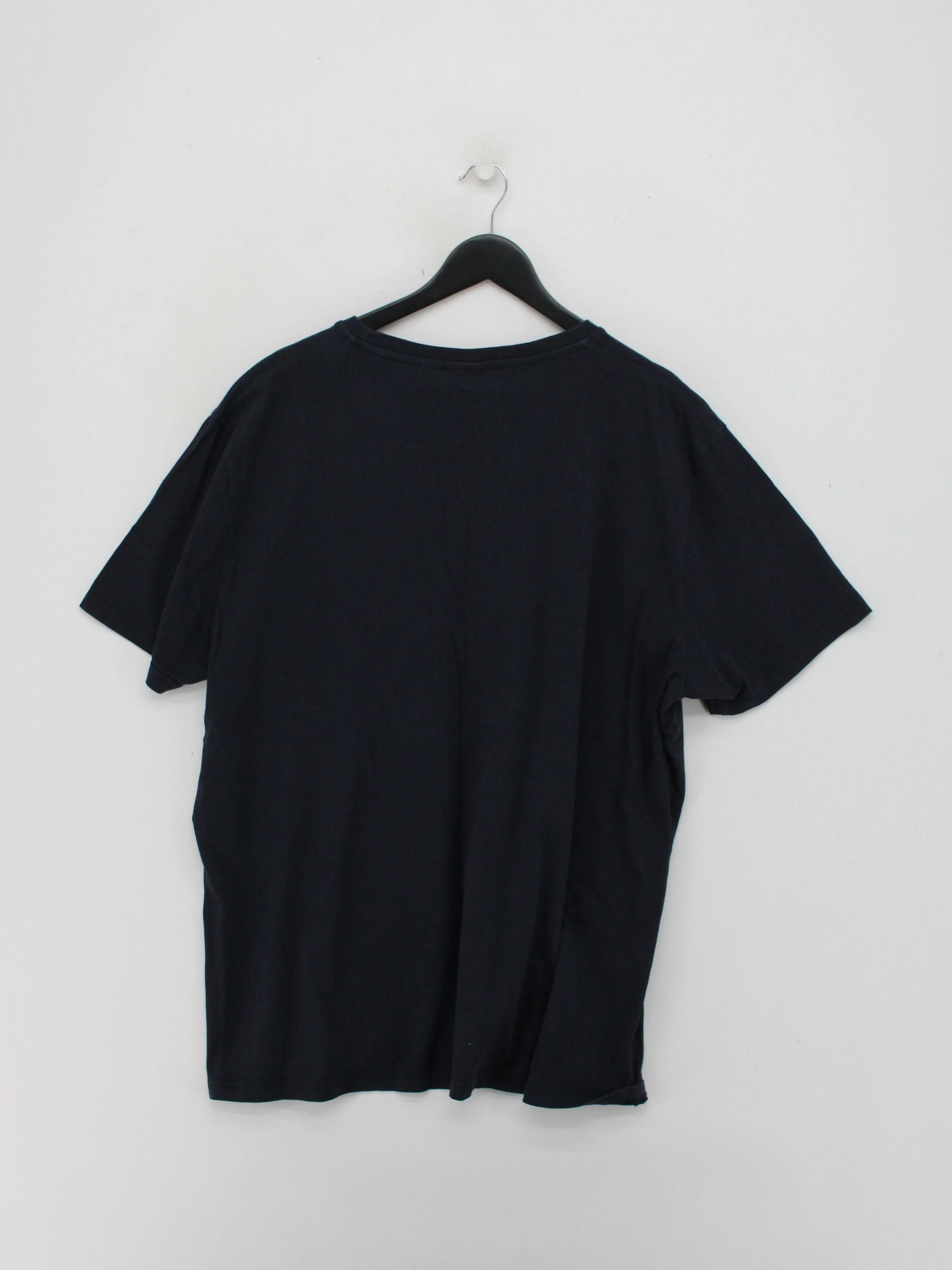 Napapijri Men's T-Shirt L Blue Graphic 100% Cotton Basic - Image 2
