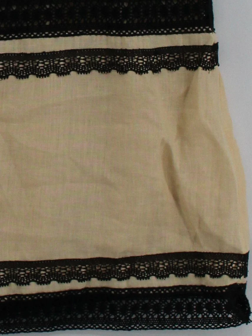Nathalie Garcon Women's Mini Skirt UK 4 Cream 100% Linen Short Mini - Image 4