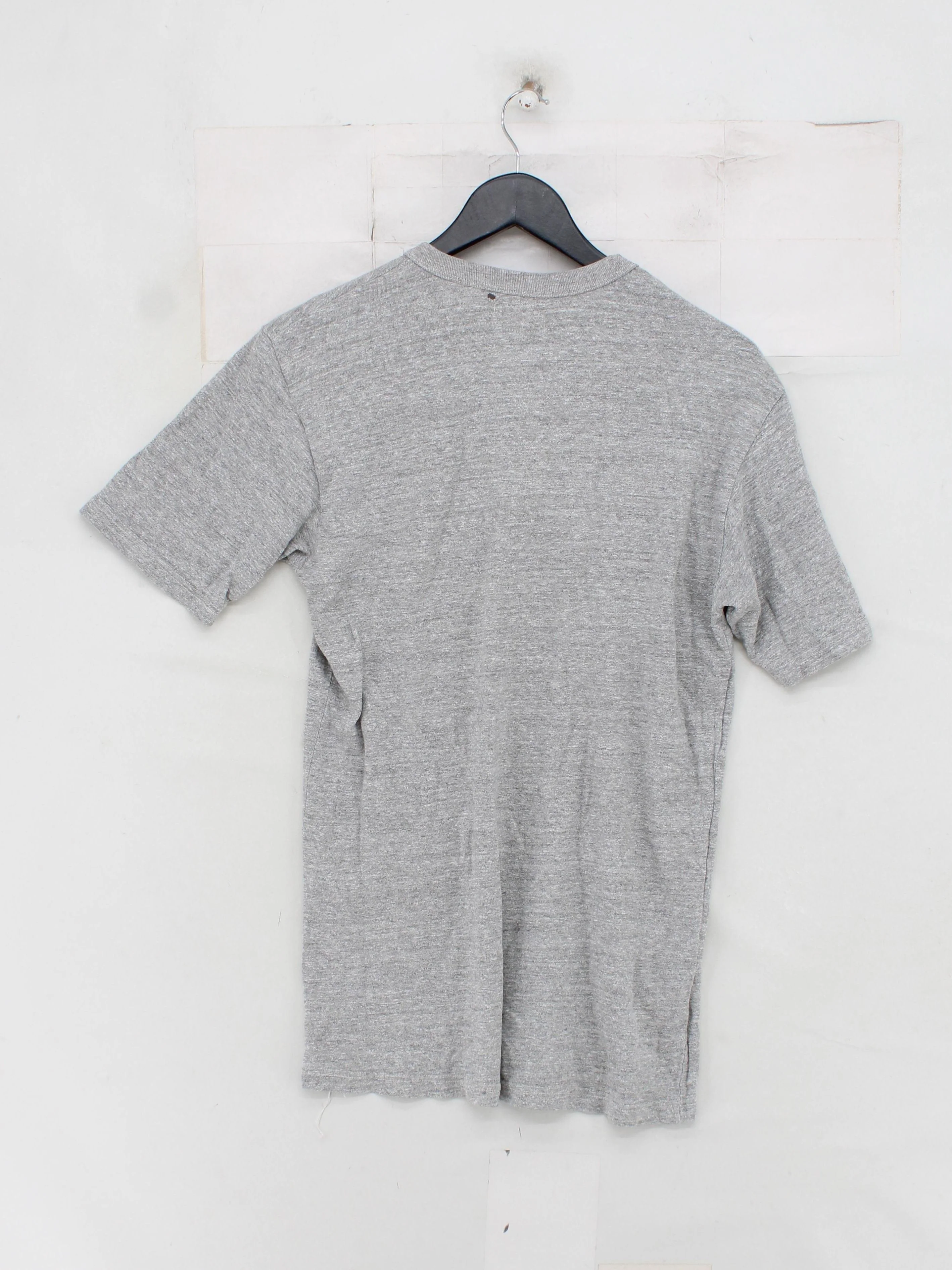 National Athletic Goods Men's T-Shirt S Grey 100% Cotton Basic - Image 2