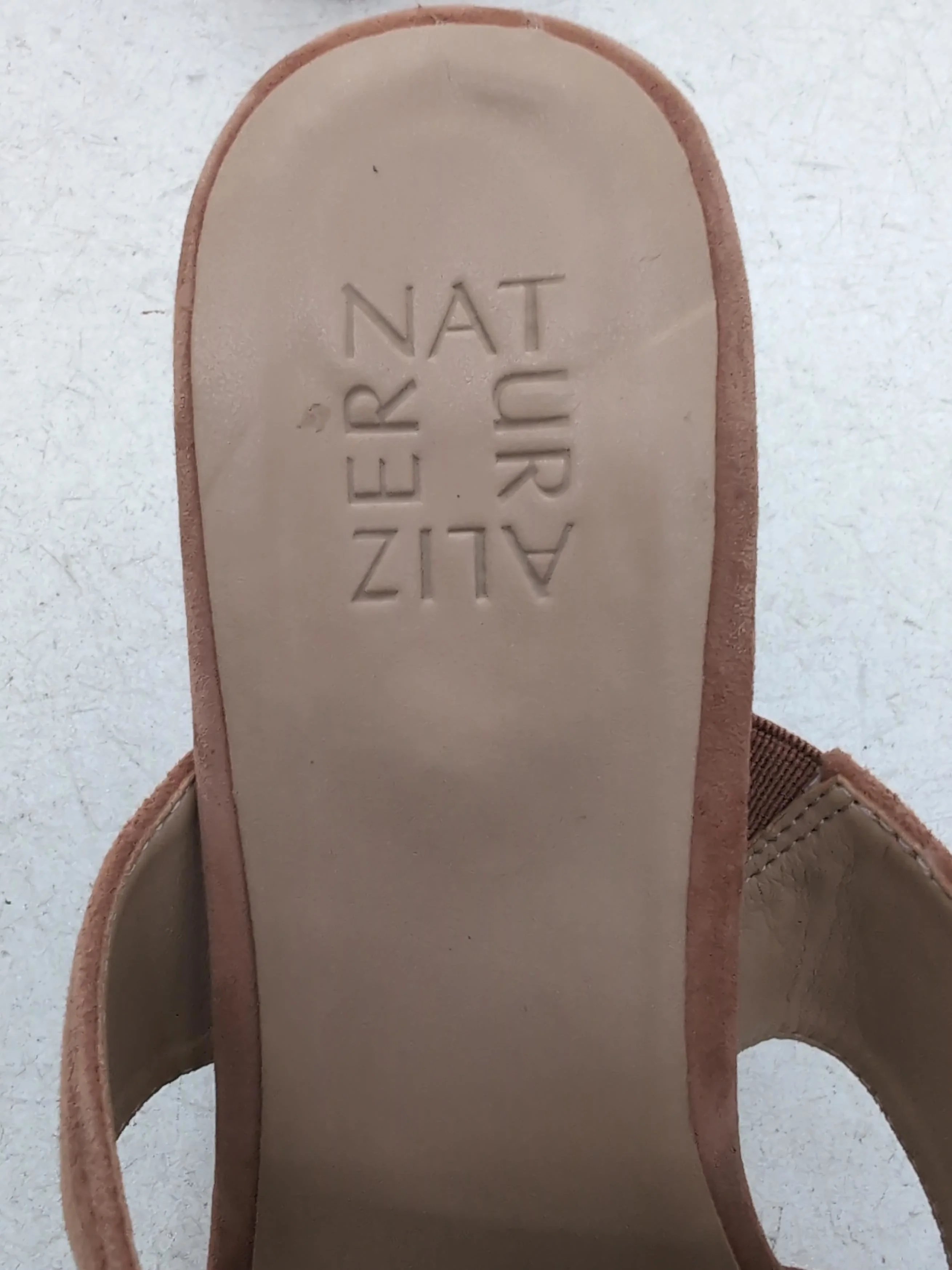 Naturalizer Women's Sandals UK 7 Tan 100% Suede Strappy - Image 6