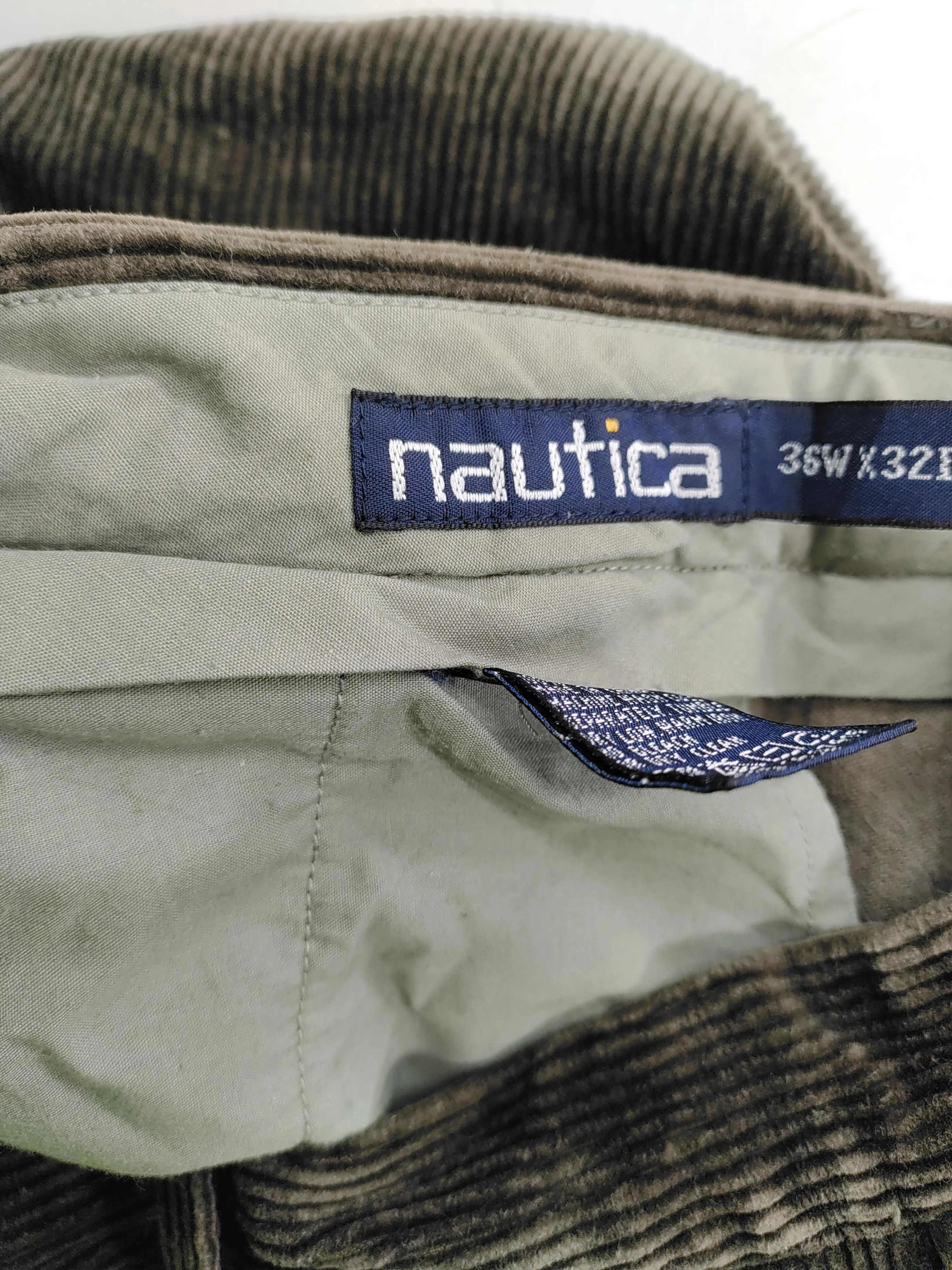 Nautica Men's Trousers L Brown 100% Cotton Tapered Chino - Image 5