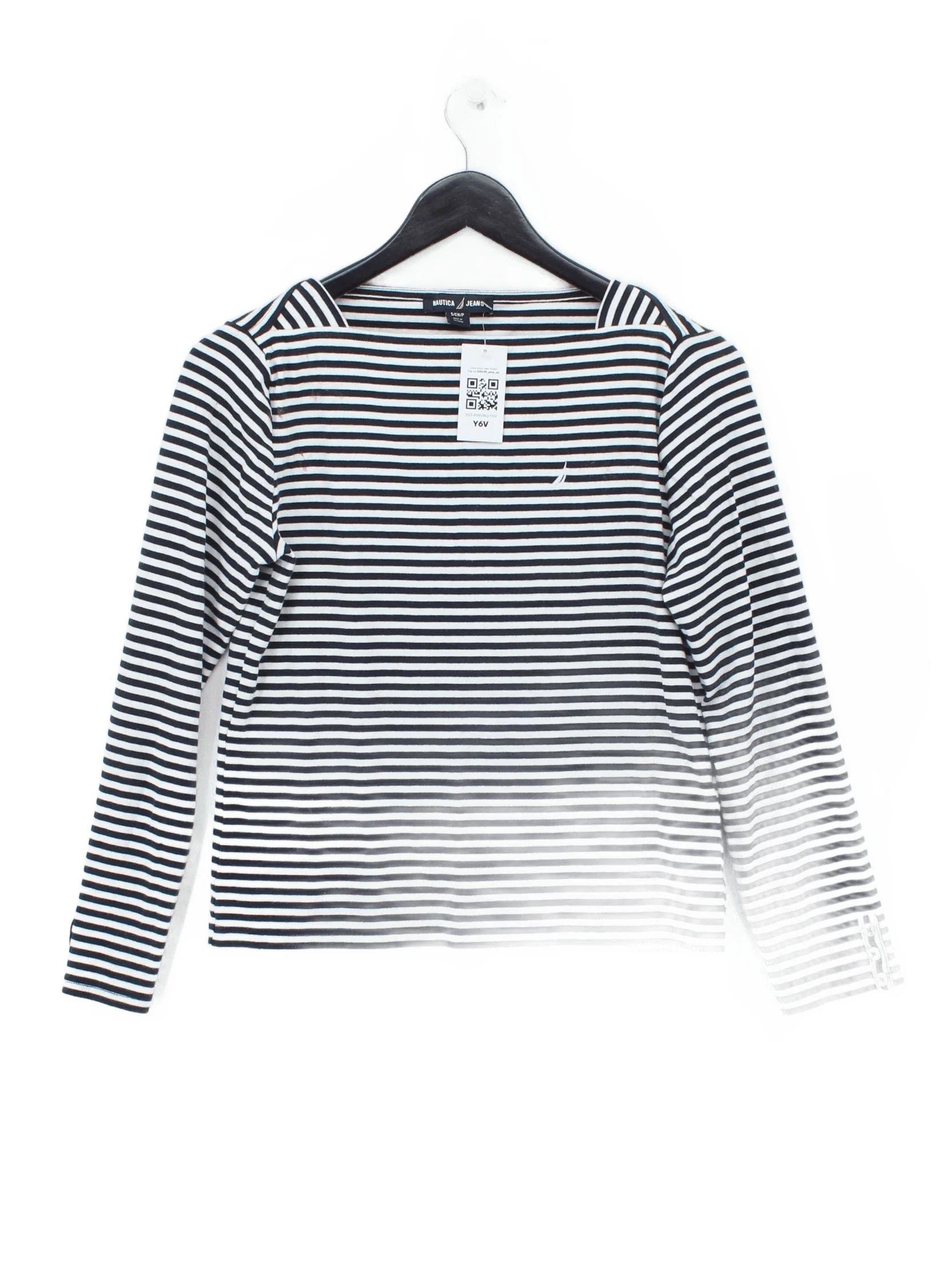 Nautica Women's T-Shirt S Multi 100% Cotton Basic