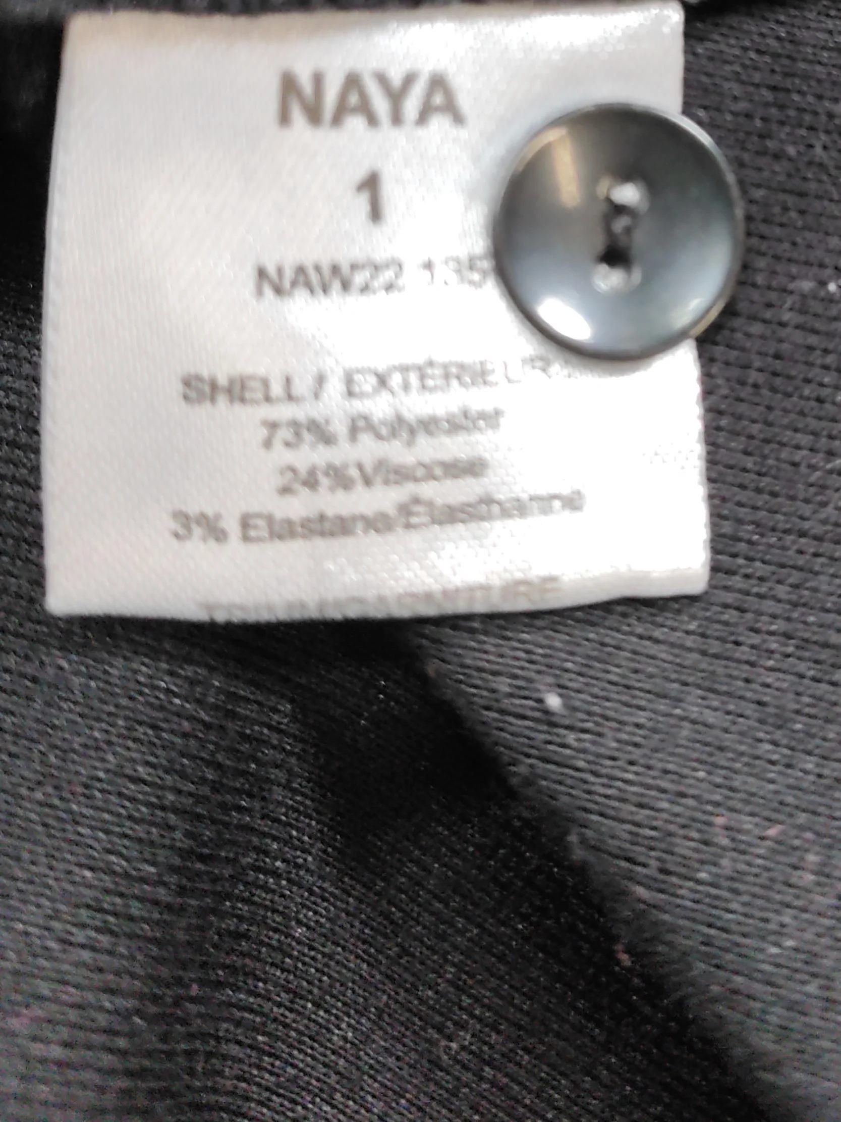 Naya Women's Hoodie S Multi Polyester with Viscose, Elastane Pullover - Image 7