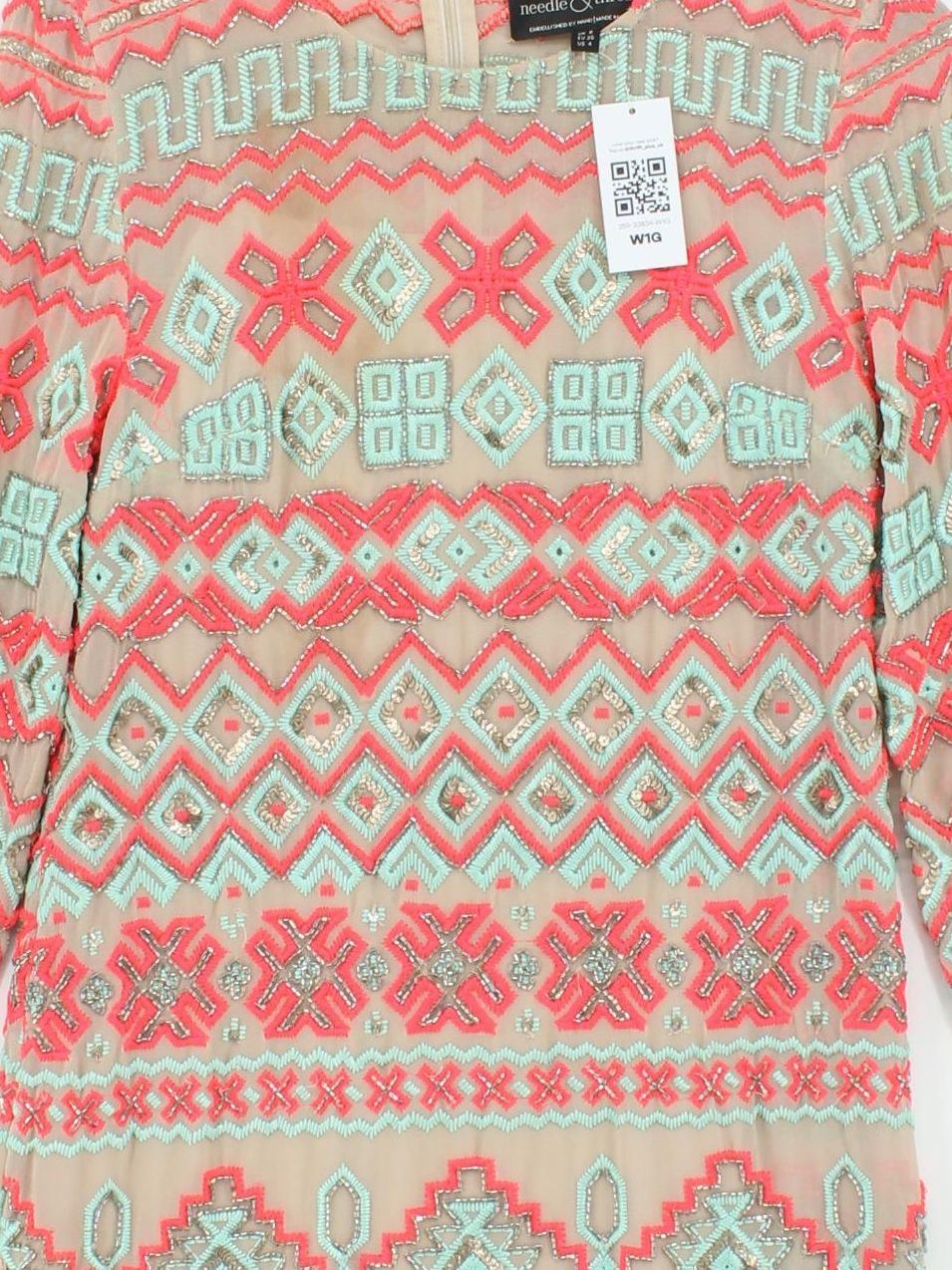 Needle & Thread Mini Dress UK8 in Multi - Image 3