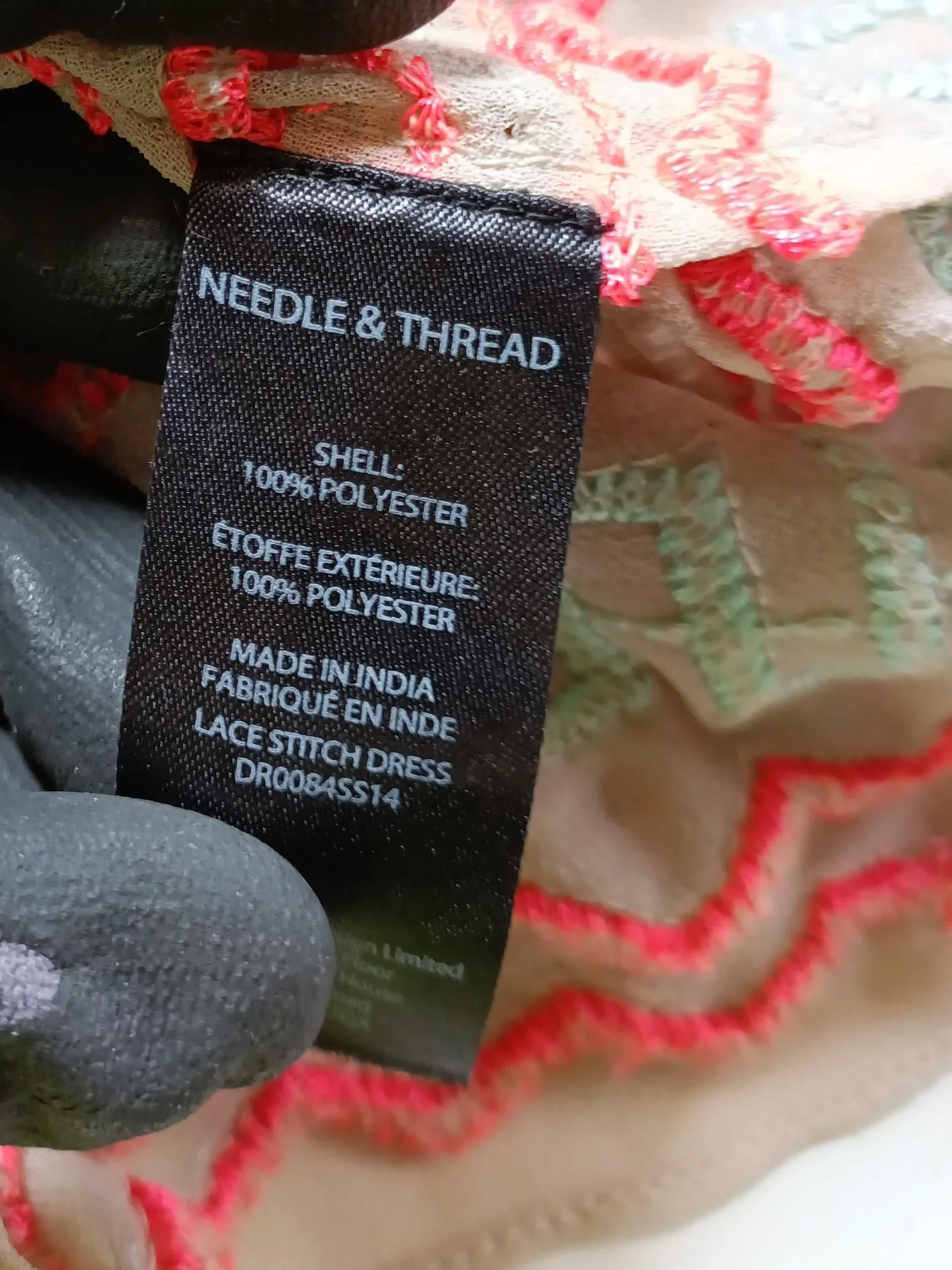 Needle & Thread Mini Dress UK8 in Multi - Image 6