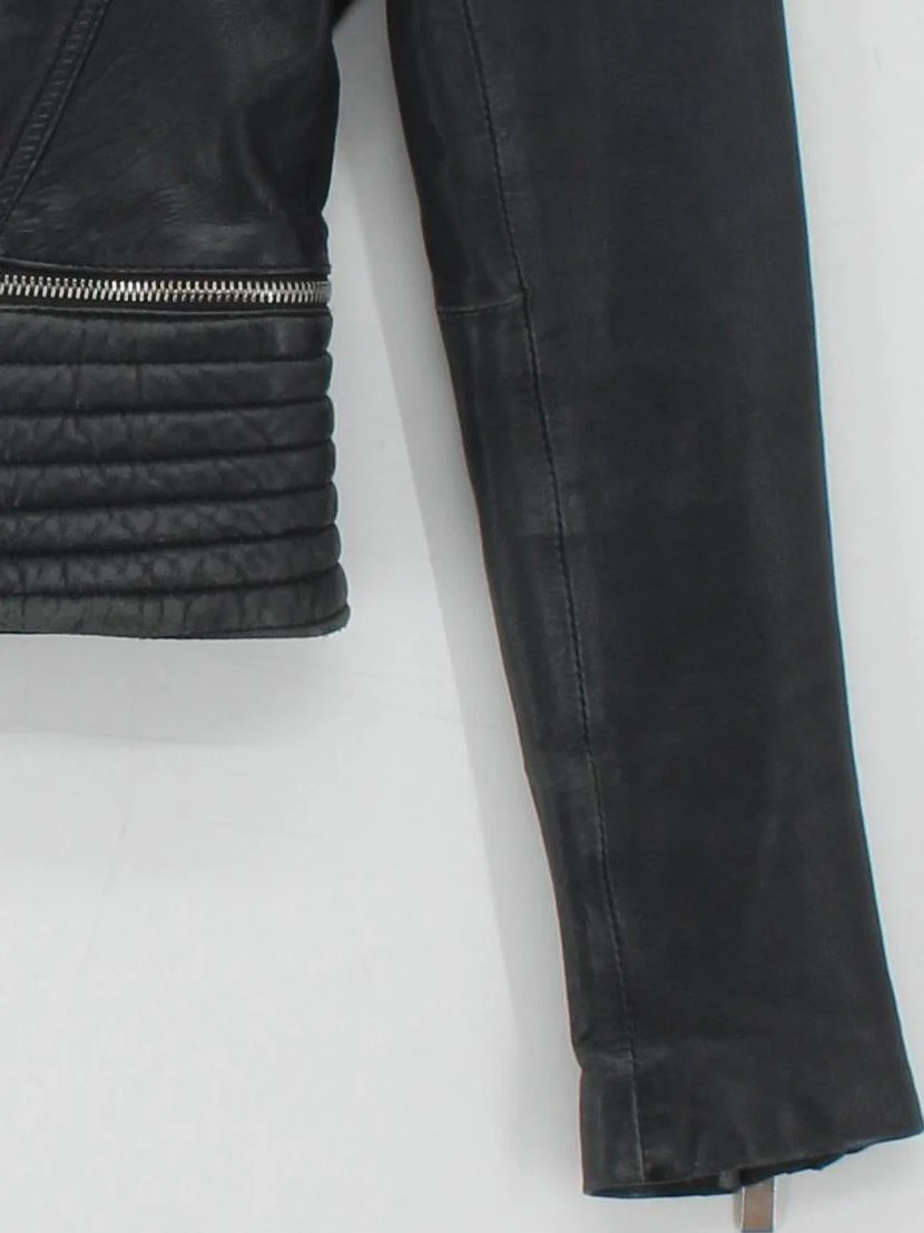 Needle & Thread Motorcycle Jacket jacket black - Image 4
