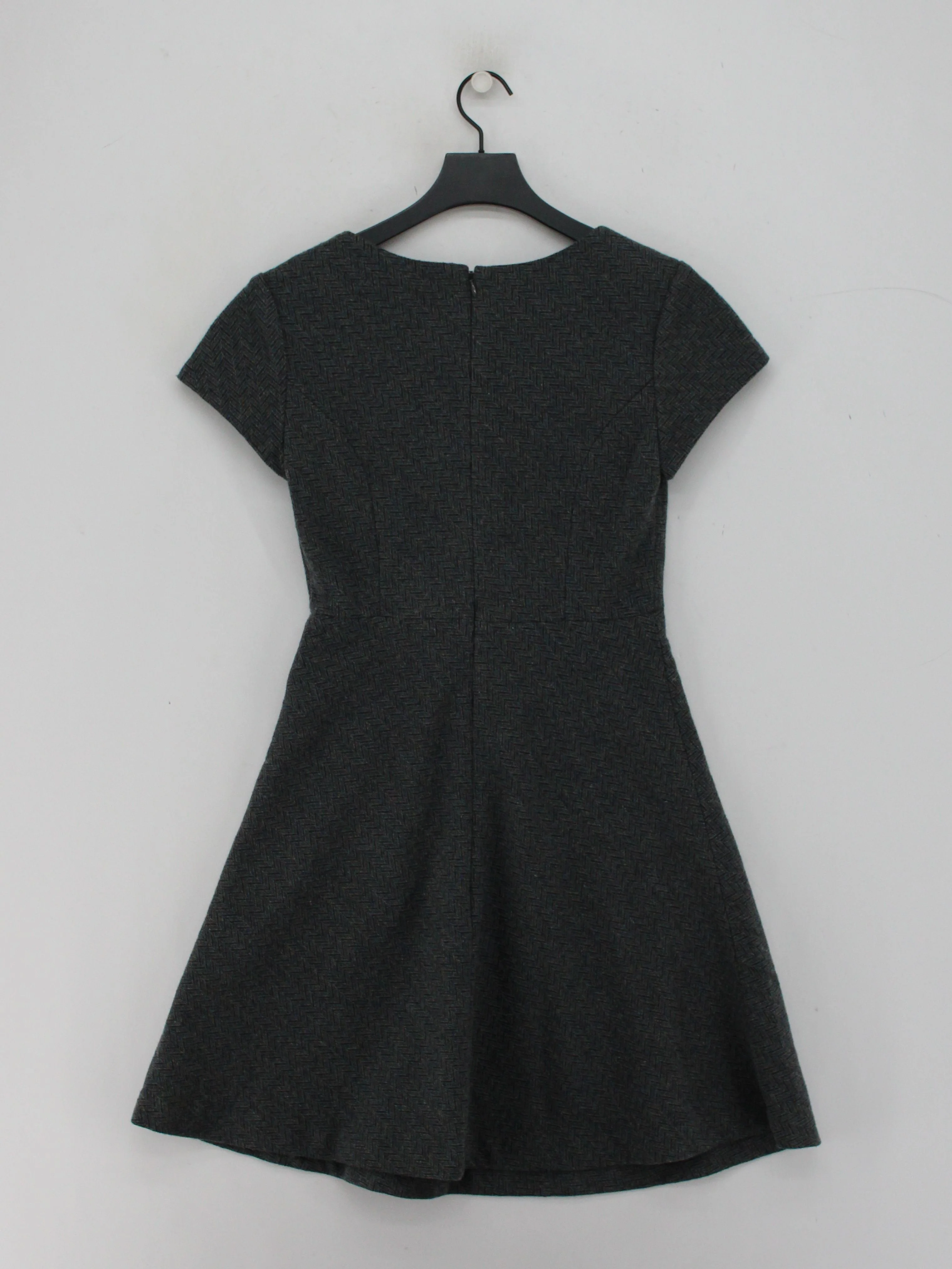 Ness A-Line Mini Dress UK10 in Grey - Image 2
