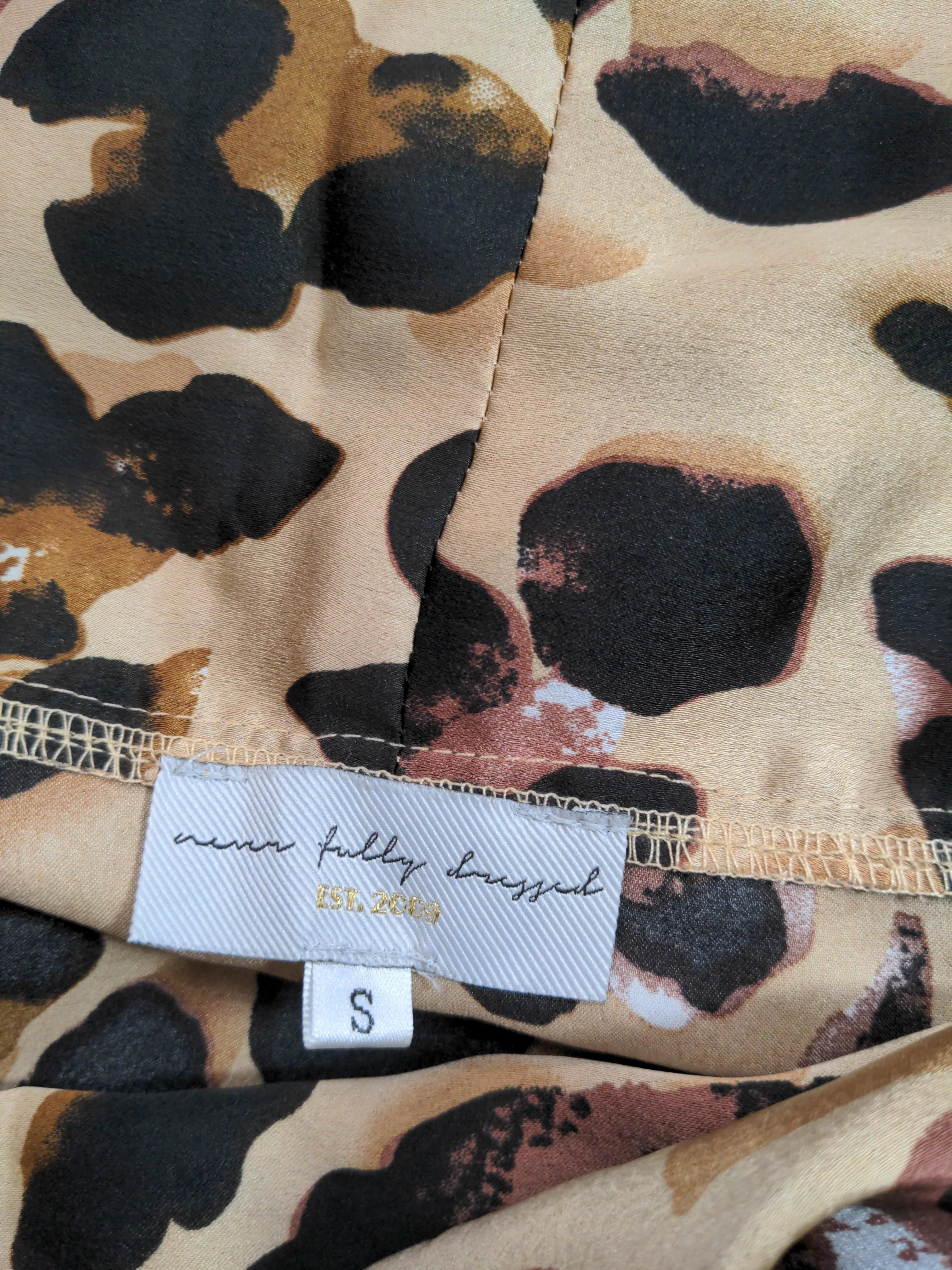 Never Fully Dressed Bodycon Midi Dress S in Multi - Image 5