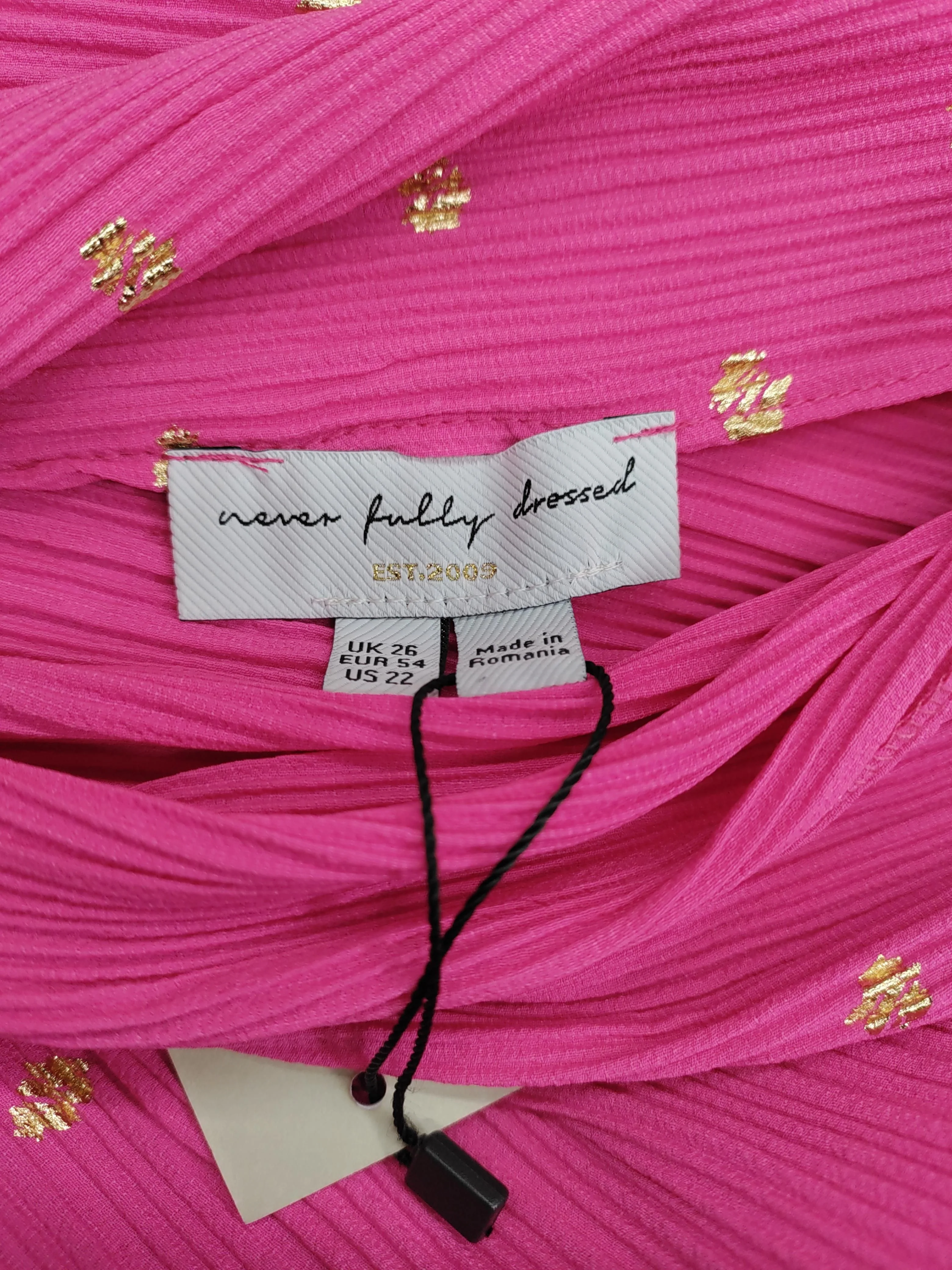Never Fully Dressed Jumper Maxi Dress UK26 in Pink - Image 5