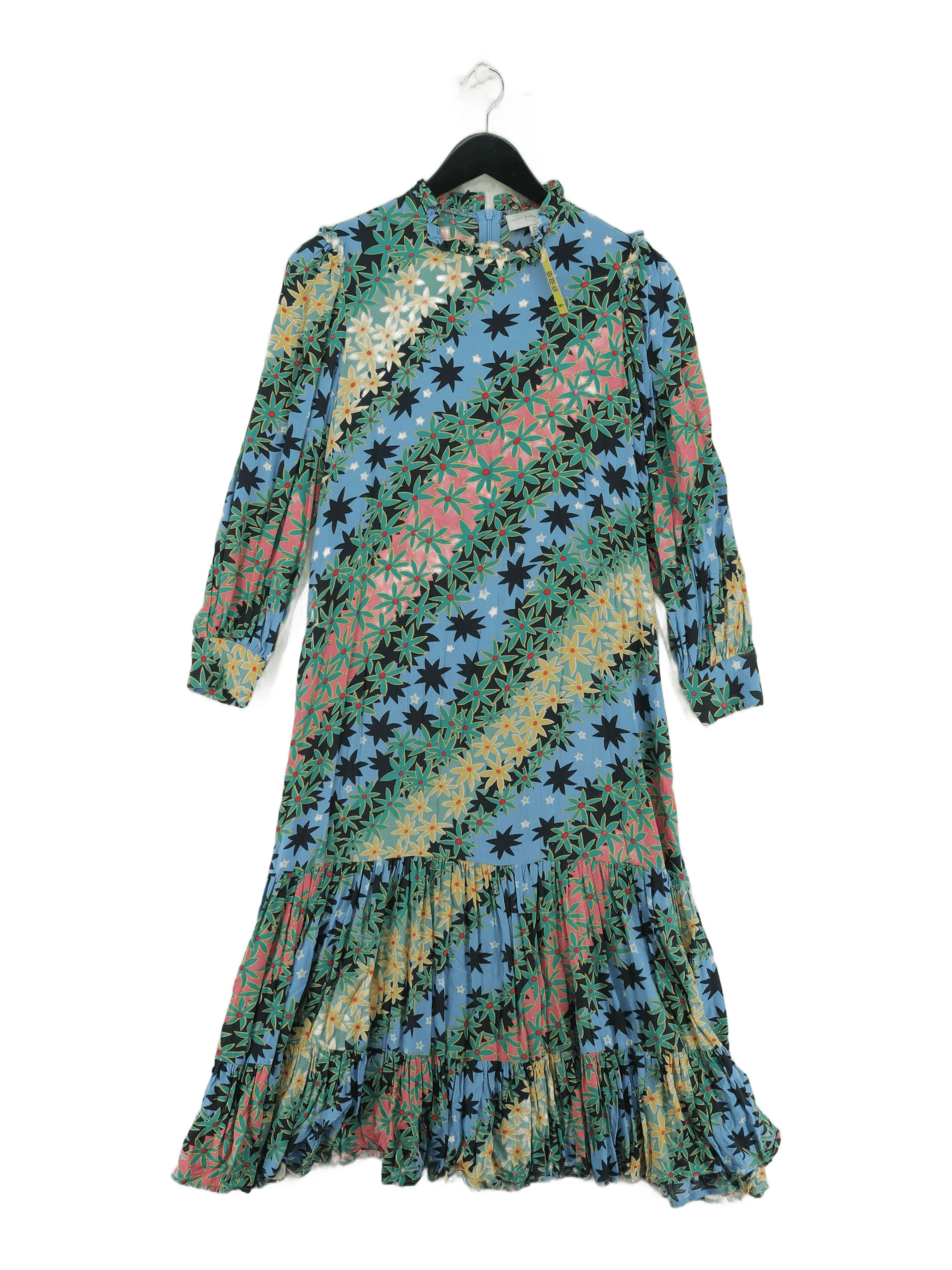 Never Fully Dressed Jumper Midi Dress UK8 in Multi