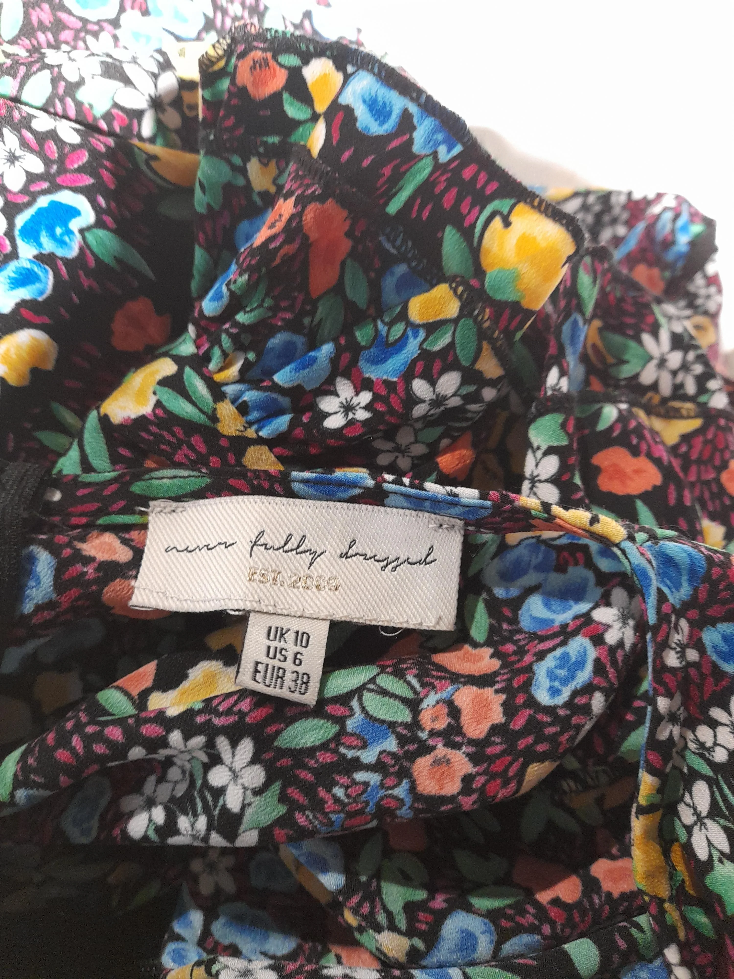 Never Fully Dressed Maxi Dress UK10 in Multi - Image 5