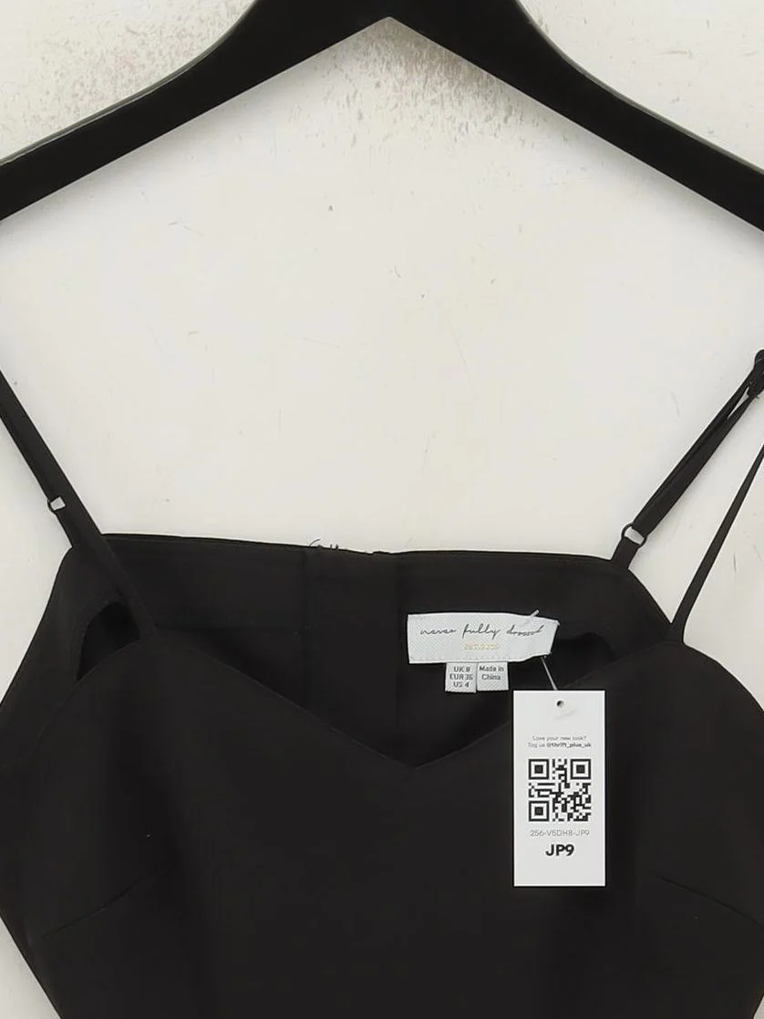 Never Fully Dressed Mini Dress UK8 in Black - Image 3