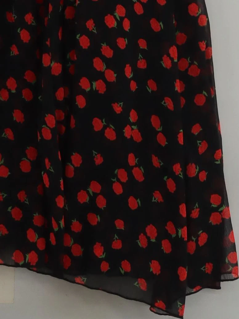 Never Fully Dressed Shirt Midi Dress UK12 in Black - Image 4