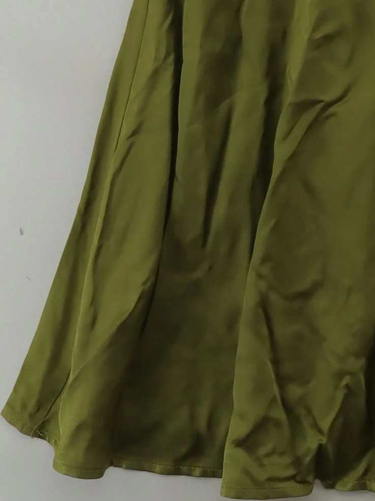 Never Fully Dressed Slip Maxi Dress in Green - Image 4