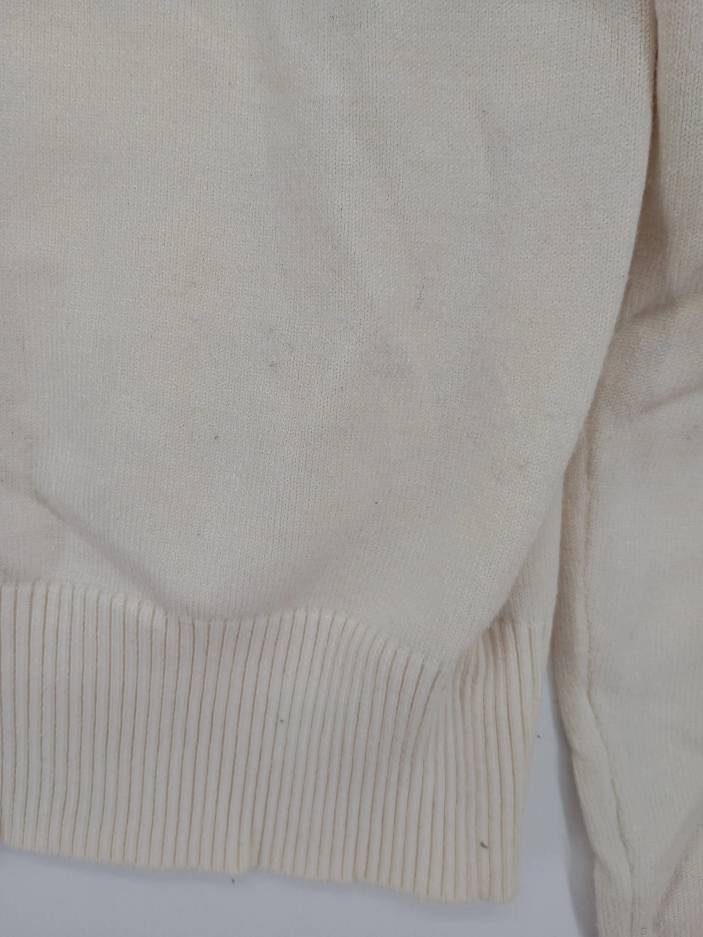 Never Fully Dressed Women's Jumper UK 8 Cream Viscose - Image 5