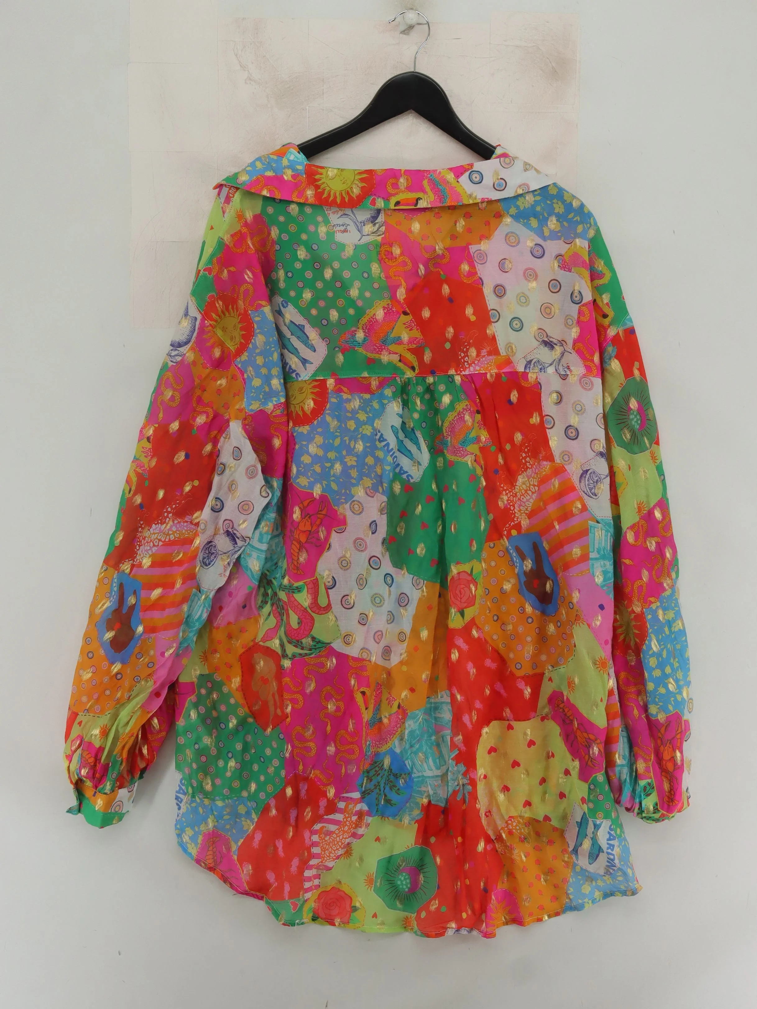 Never Fully Dressed Women's Shirt UK 22 Multi 100% Other Basic - Image 2