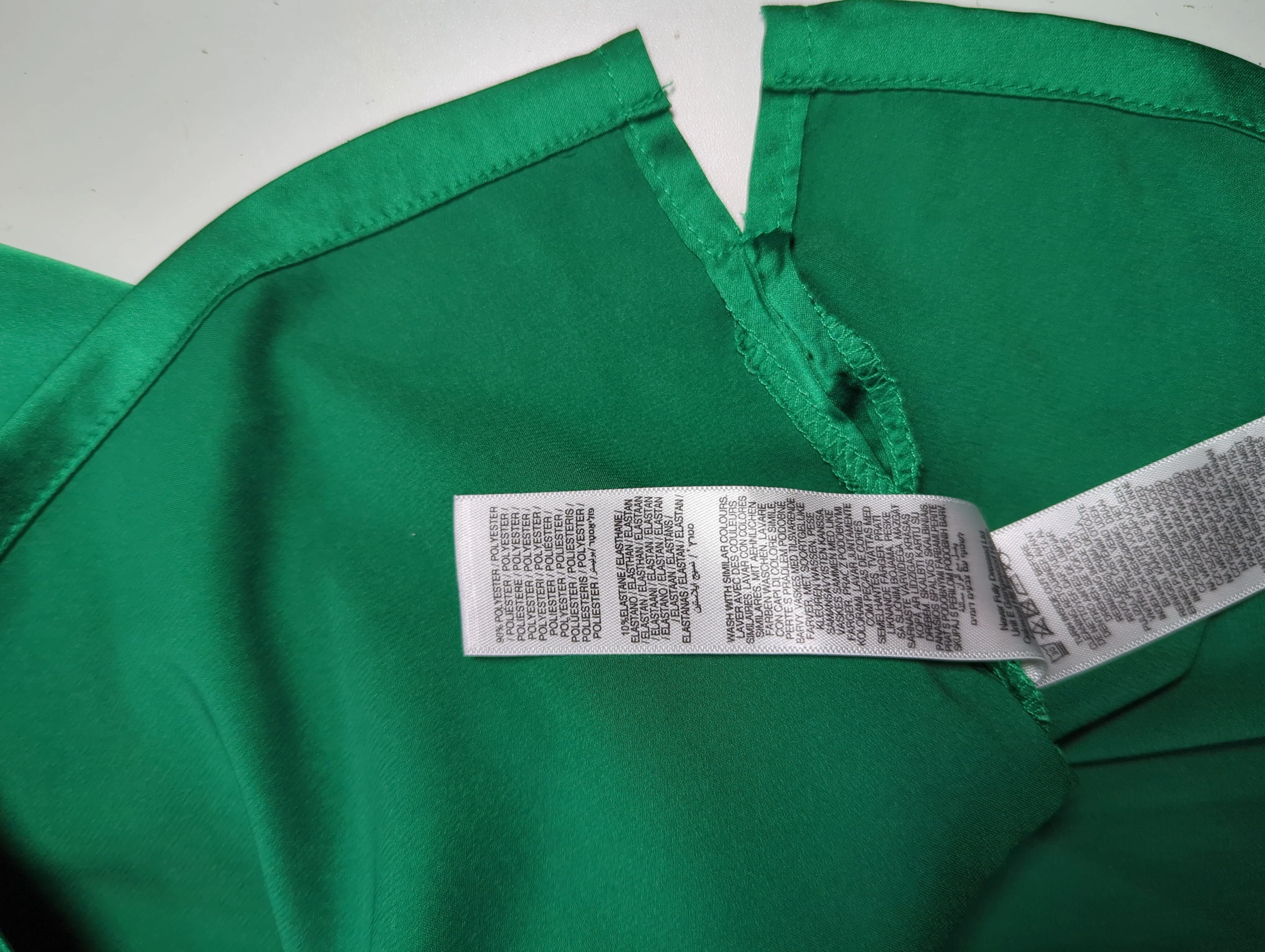 Never Fully Dressed Women's T-Shirt M Green Polyester with Elastane Camisole - Image 6