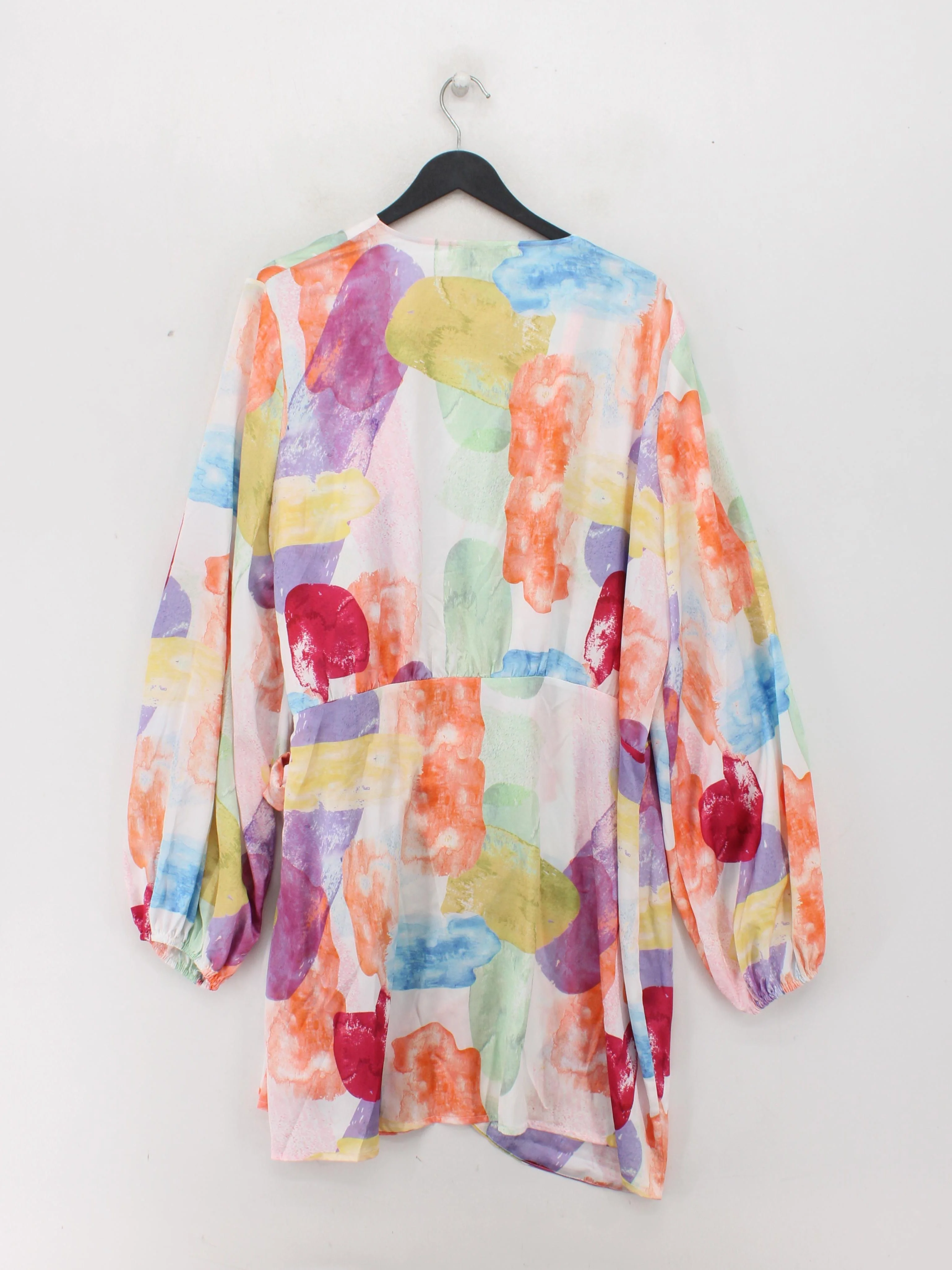 Never Fully Dressed Women's Top XL Multi 100% Polyester Long Sleeve V-Neck Basic - Image 2