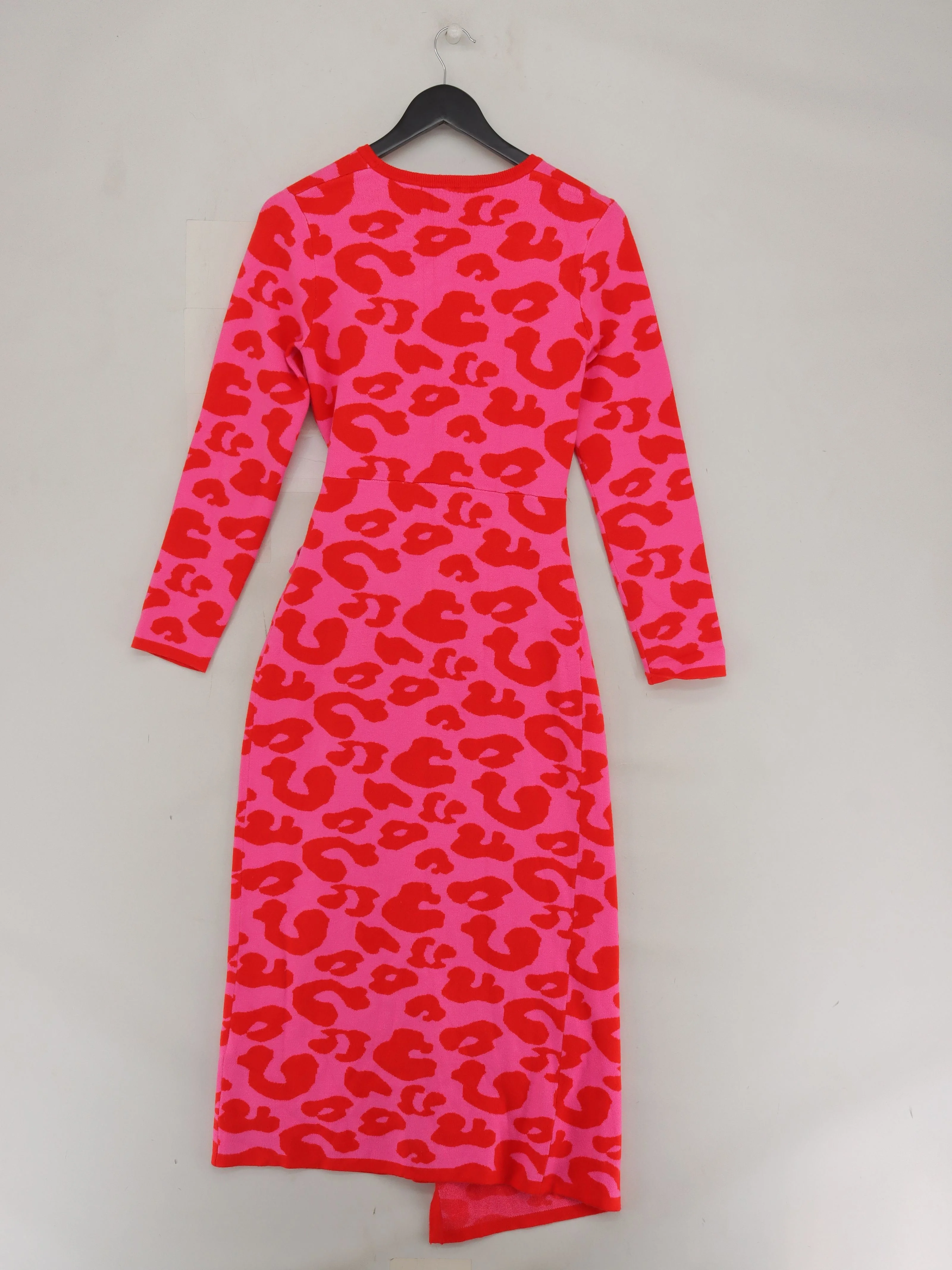 Never Fully Dressed Wrap Midi Dress M in Multi - Image 2