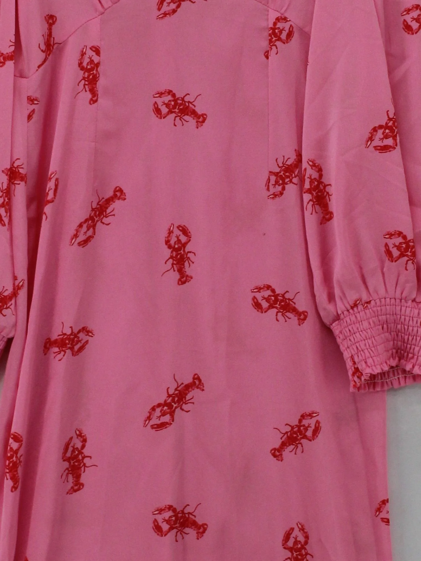 Never Fully Dressed Wrap Midi Dress UK10 in Pink - Image 3