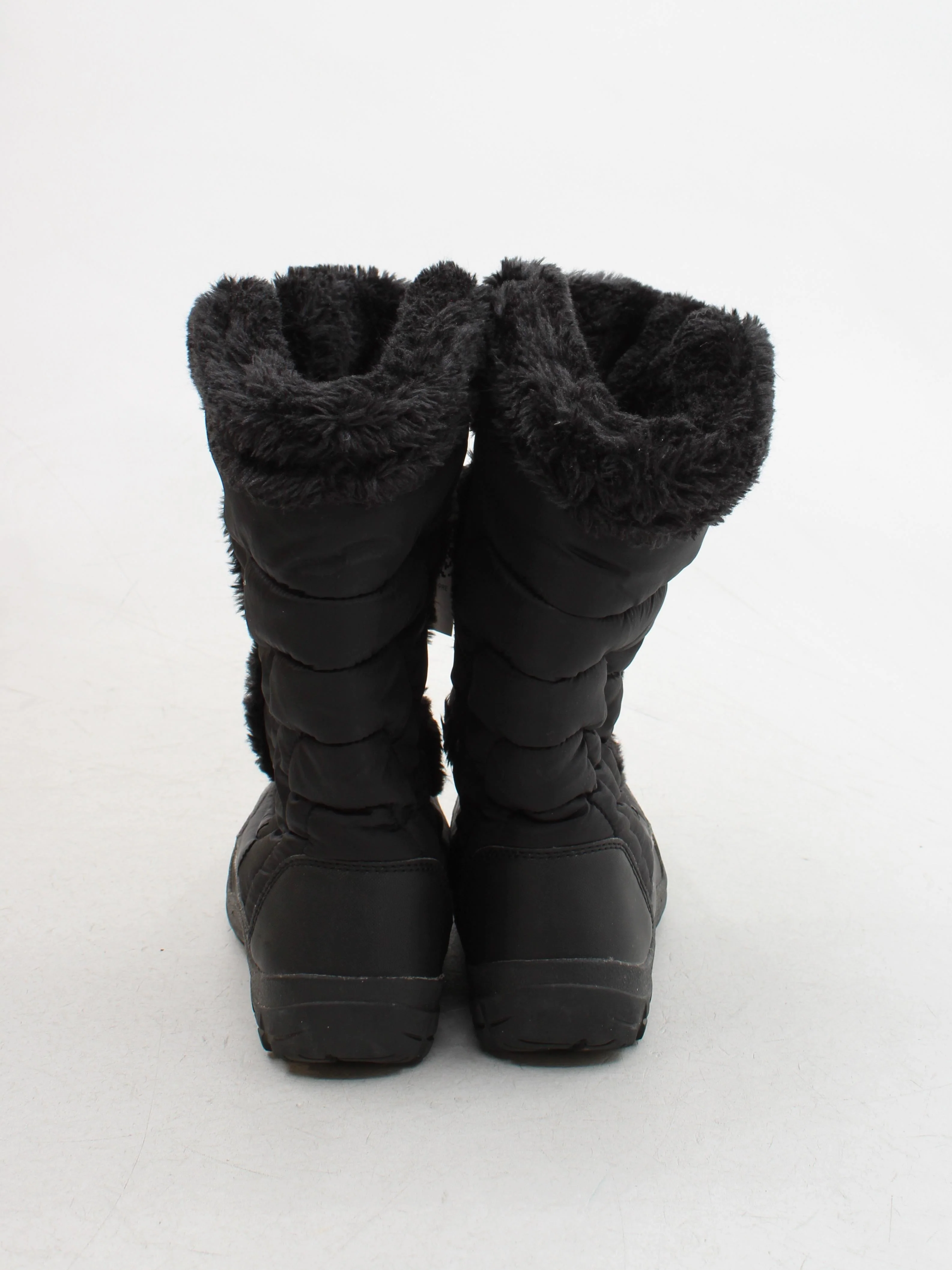 Nevica Women's Boots UK 7 Black Polyester with Faux Fur Wellies - Image 3