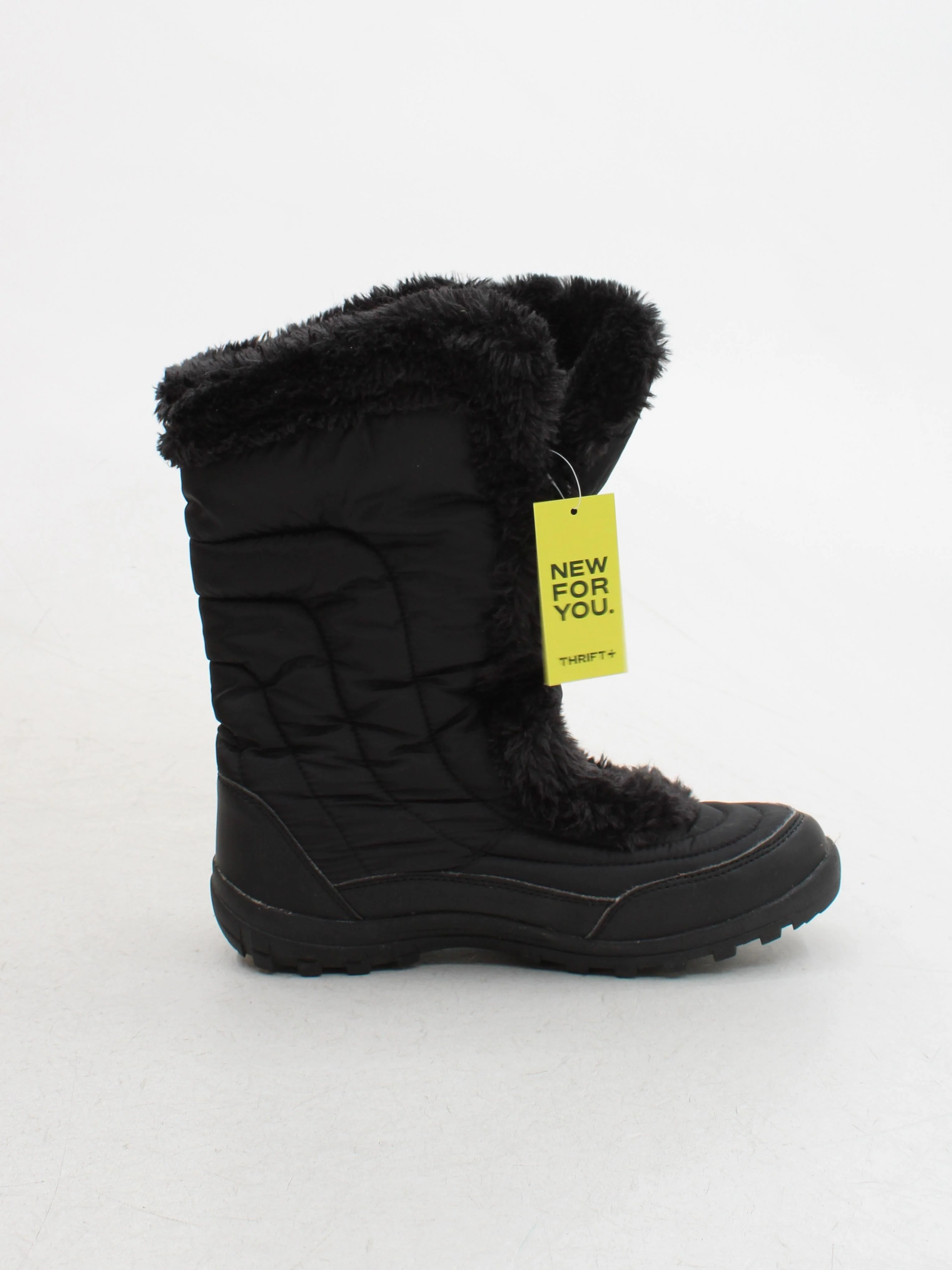 Nevica Women's Boots UK 7 Black Polyester with Faux Fur Wellies - Image 5