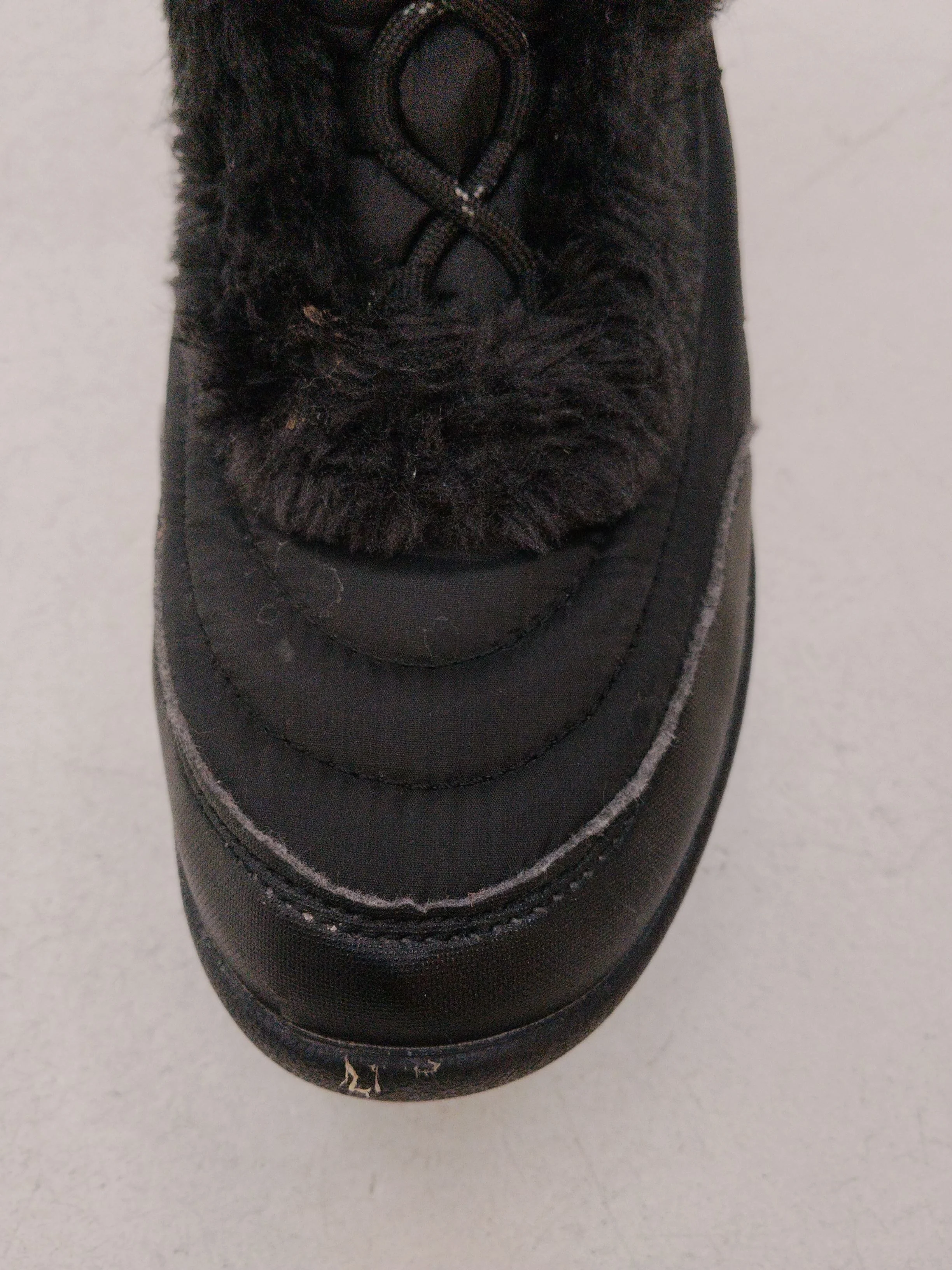 Nevica Women's Boots UK 7 Black Polyester with Faux Fur Wellies - Image 8