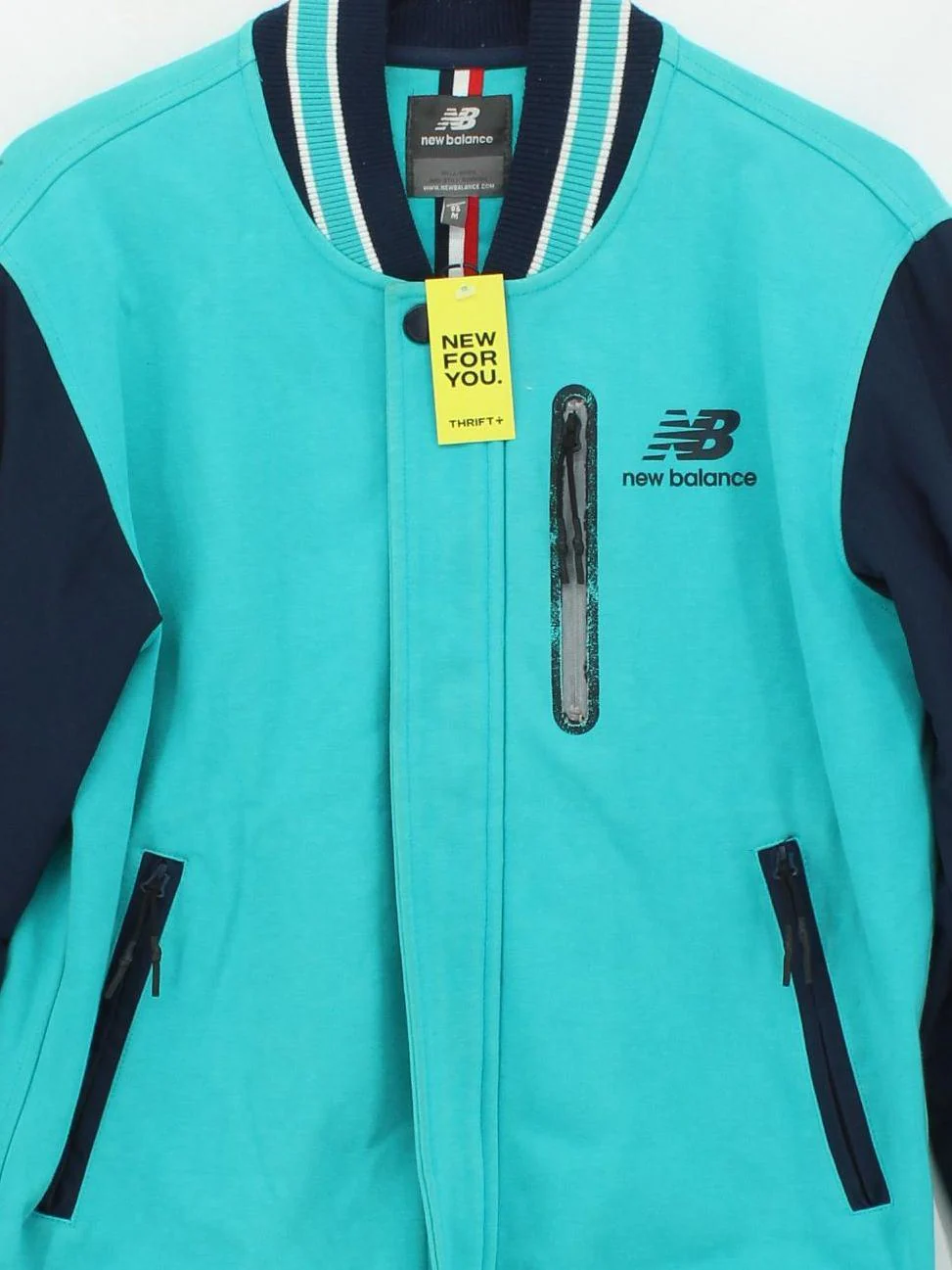New Balance Bomber Jacket jacket blue - Image 3
