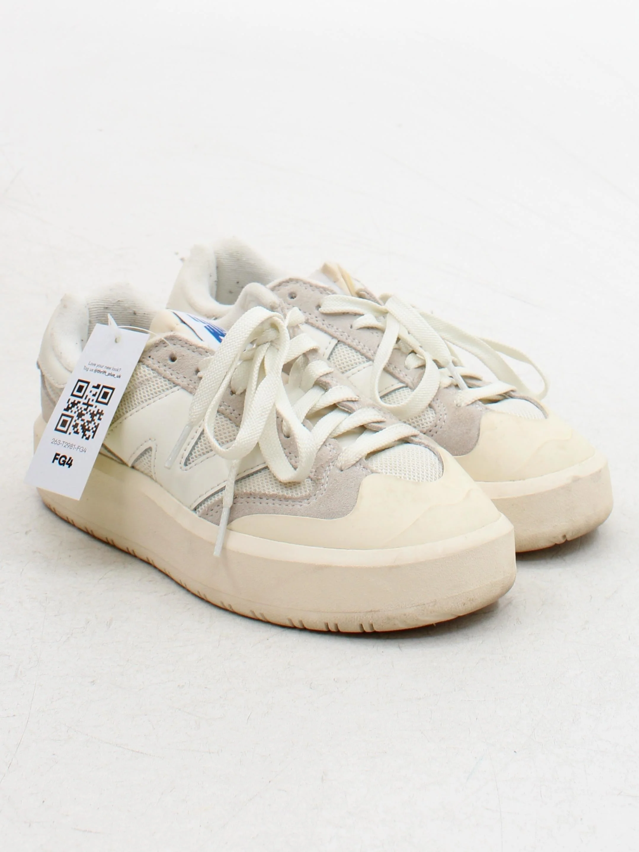 New Balance CT302 Women's Trainers US5 in Cream - Image 4