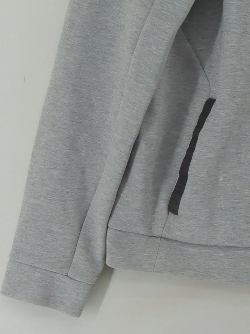 New Balance Men's Hoodie S Grey Cotton with Polyester Pullover - Image 4