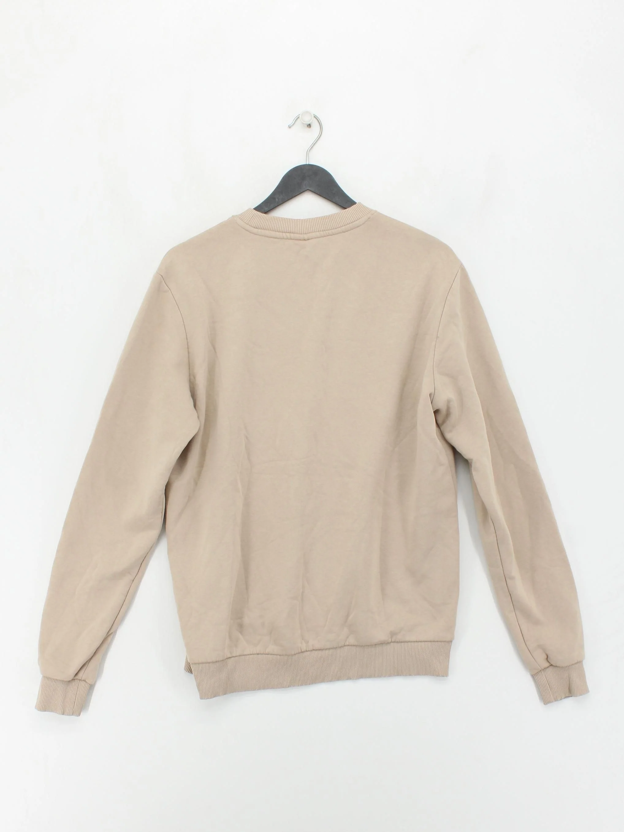 New Balance Men's Hoodie XS Tan Graphic 100% Cotton Pullover - Image 2