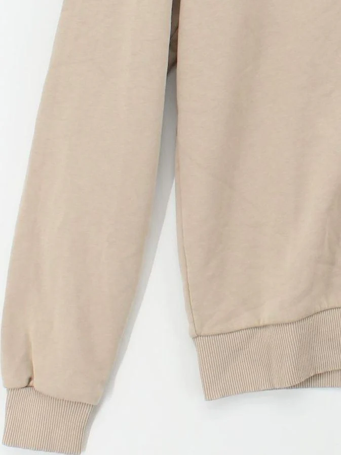New Balance Men's Hoodie XS Tan Graphic 100% Cotton Pullover - Image 4