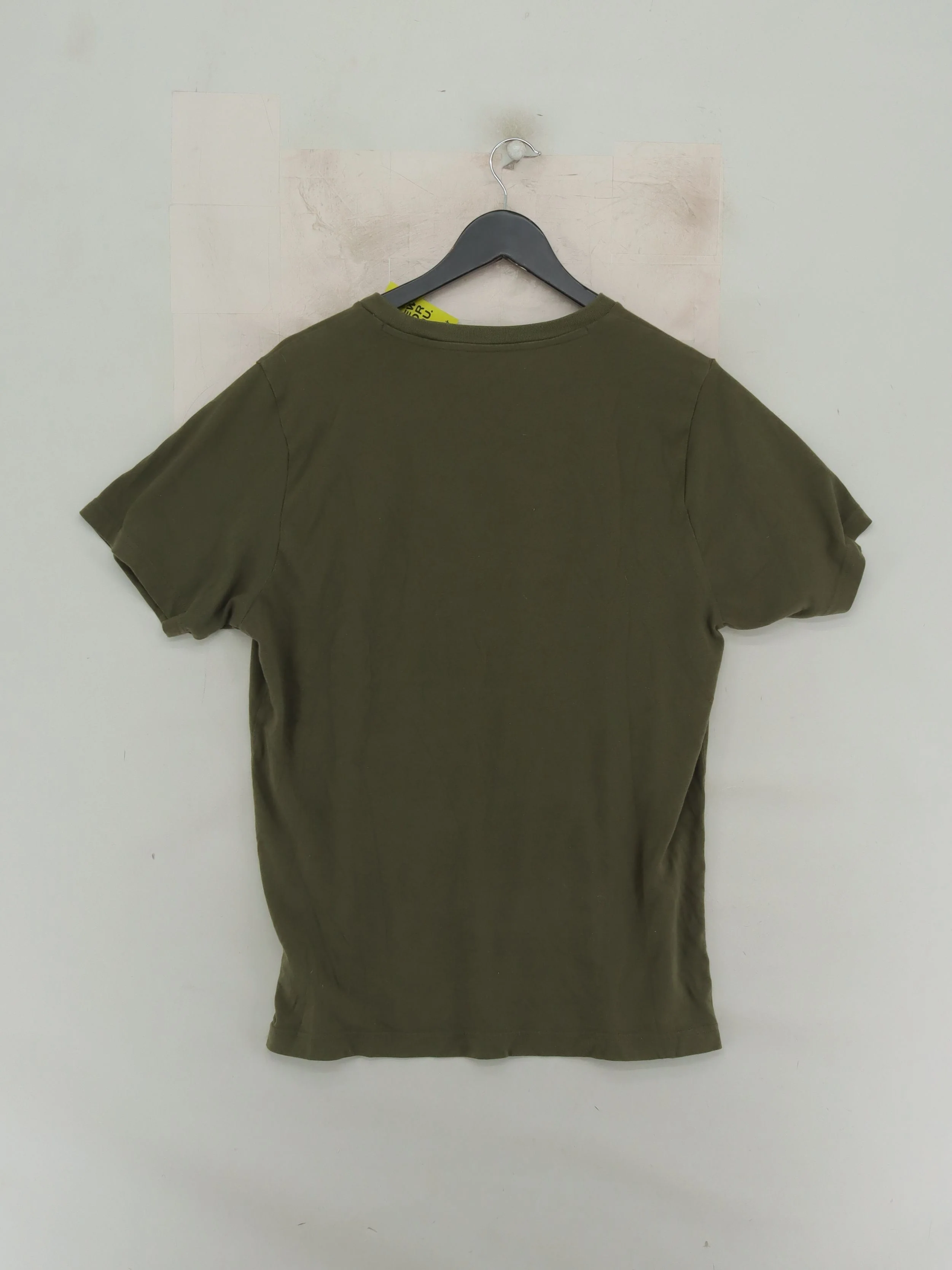 New Balance Men's T-Shirt L Green Graphic Cotton with Polyester Basic - Image 2