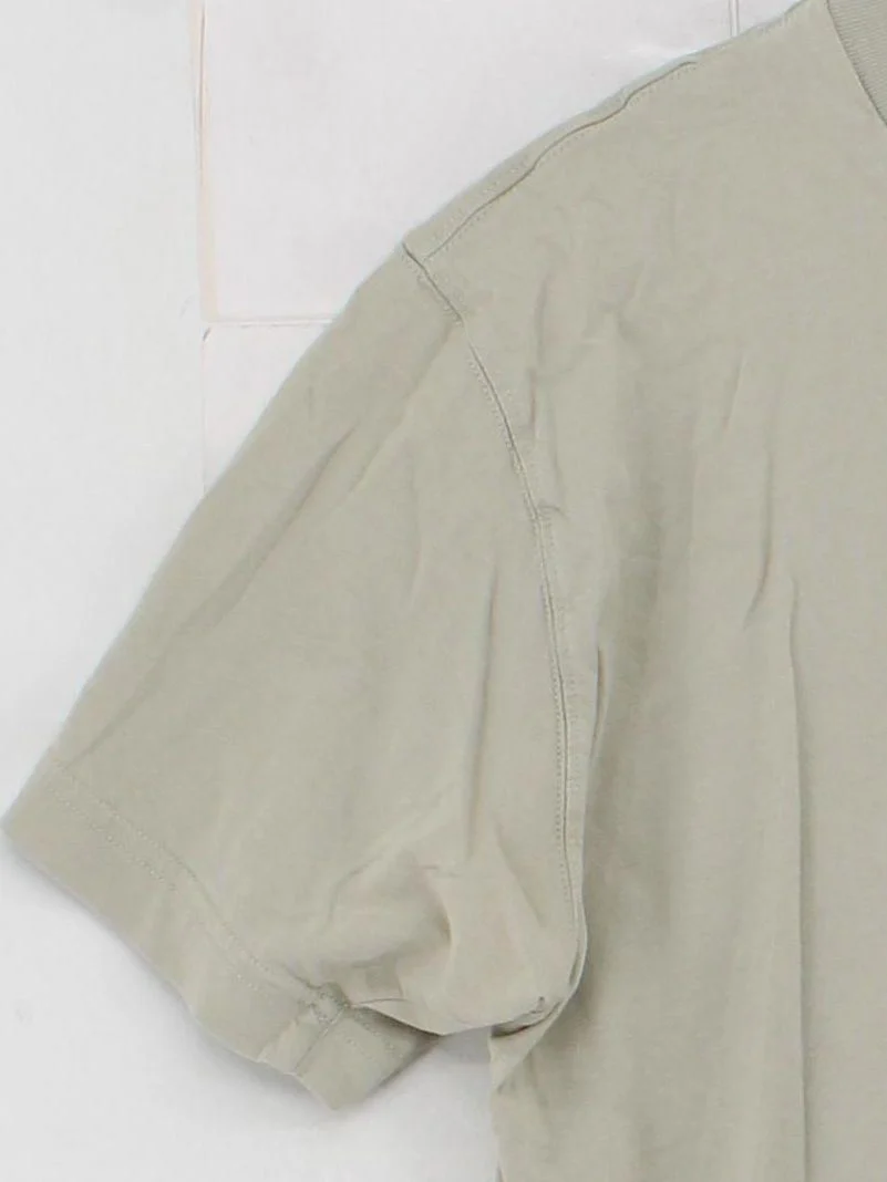 New Balance Men's T-Shirt S Cream 100% Other Basic - Image 4