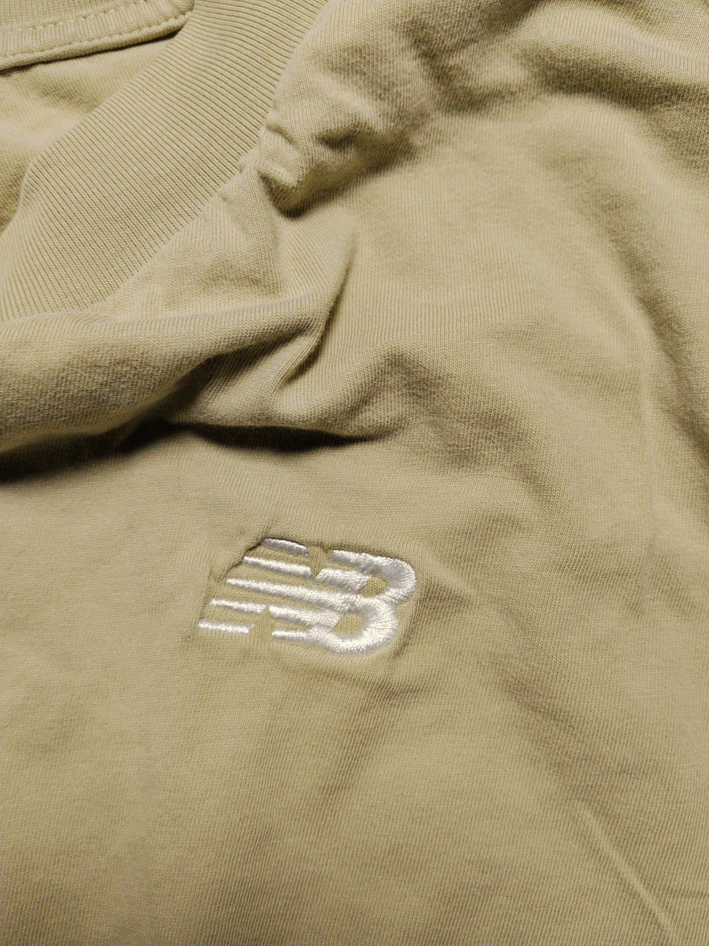 New Balance Men's T-Shirt S Cream 100% Other Basic - Image 6