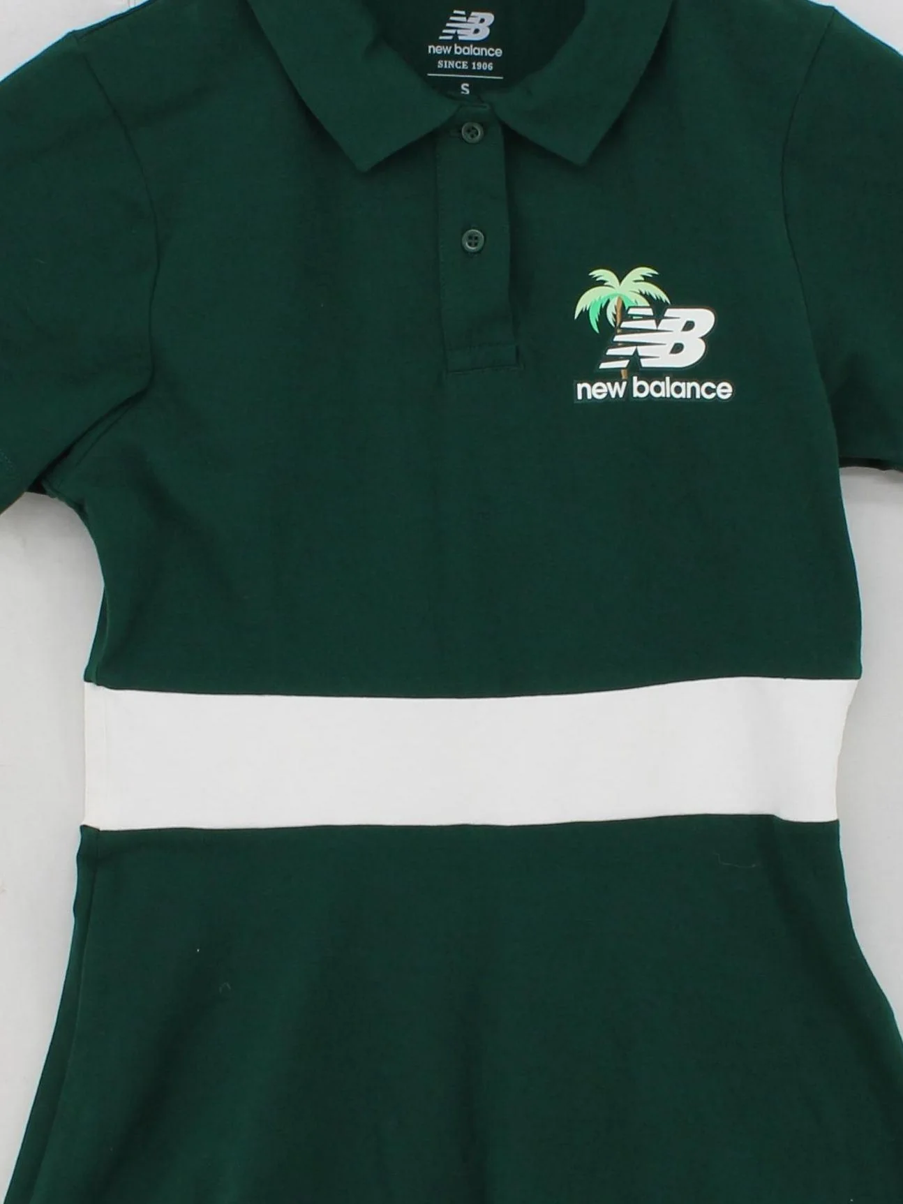 New Balance Shirt Mini Dress S in Green - Image 3