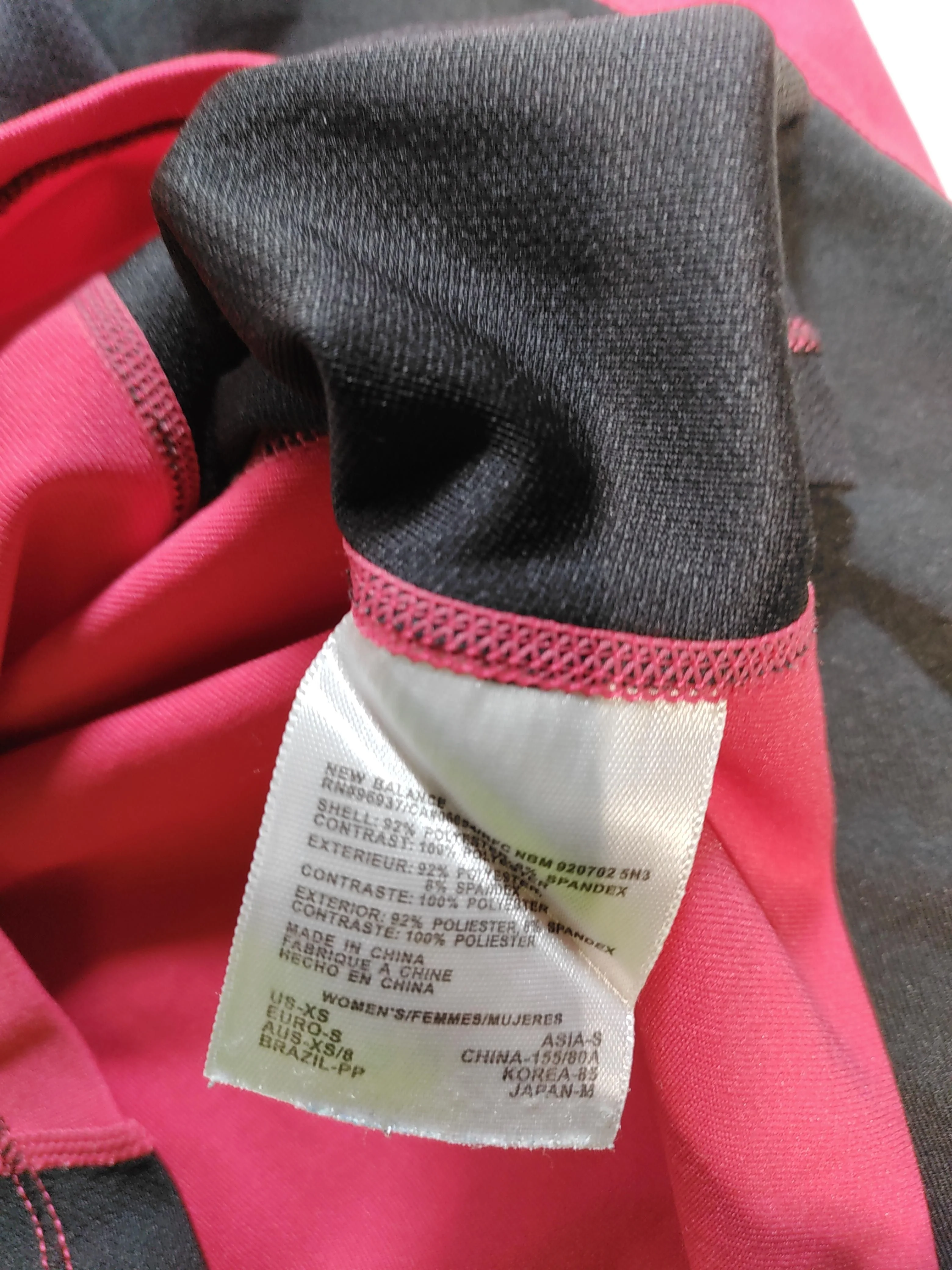 New Balance Women's Loungewear XS Pink Polyester with Spandex Basic - Image 7