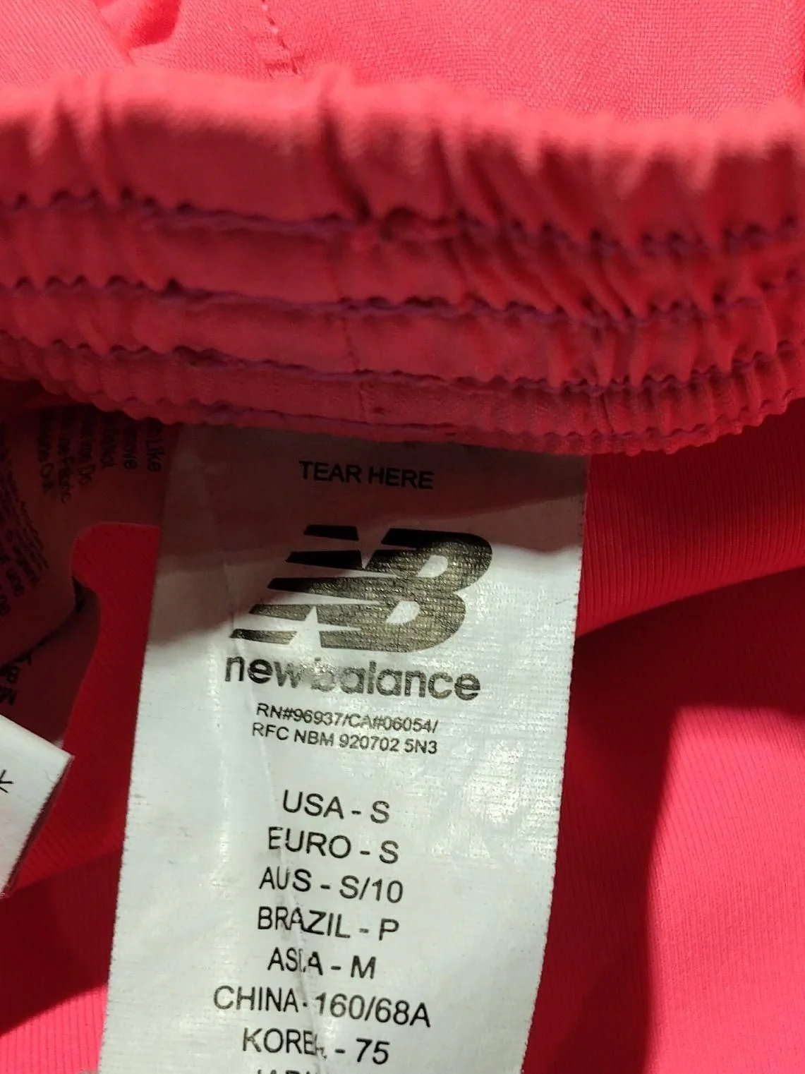 New Balance Women's Shorts S Pink Polyester with Elastane Cargo - Image 5