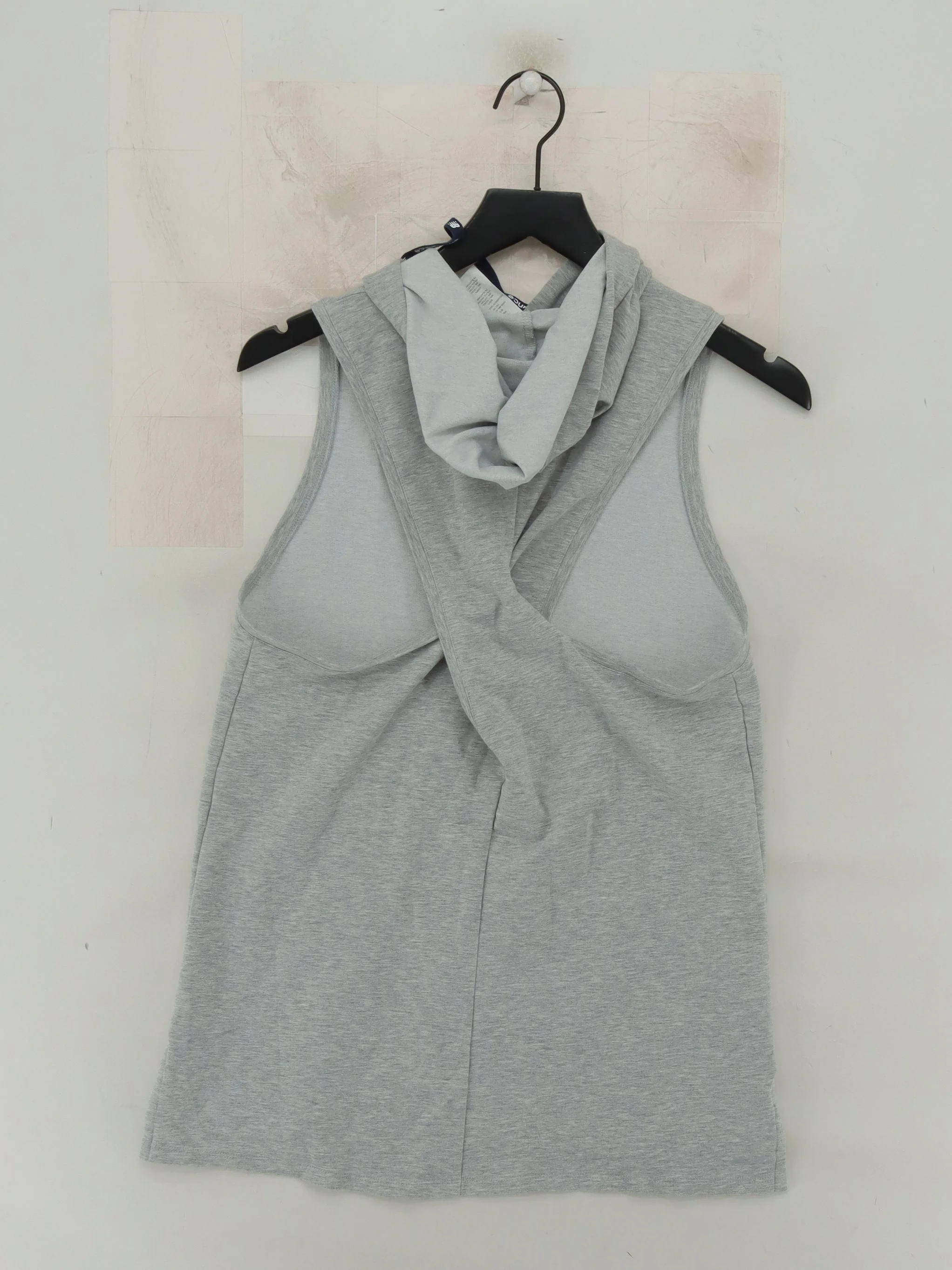 New Balance Women's T-Shirt S Grey Lyocell Modal - Image 2
