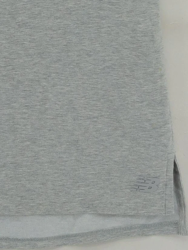 New Balance Women's T-Shirt S Grey Lyocell Modal - Image 4