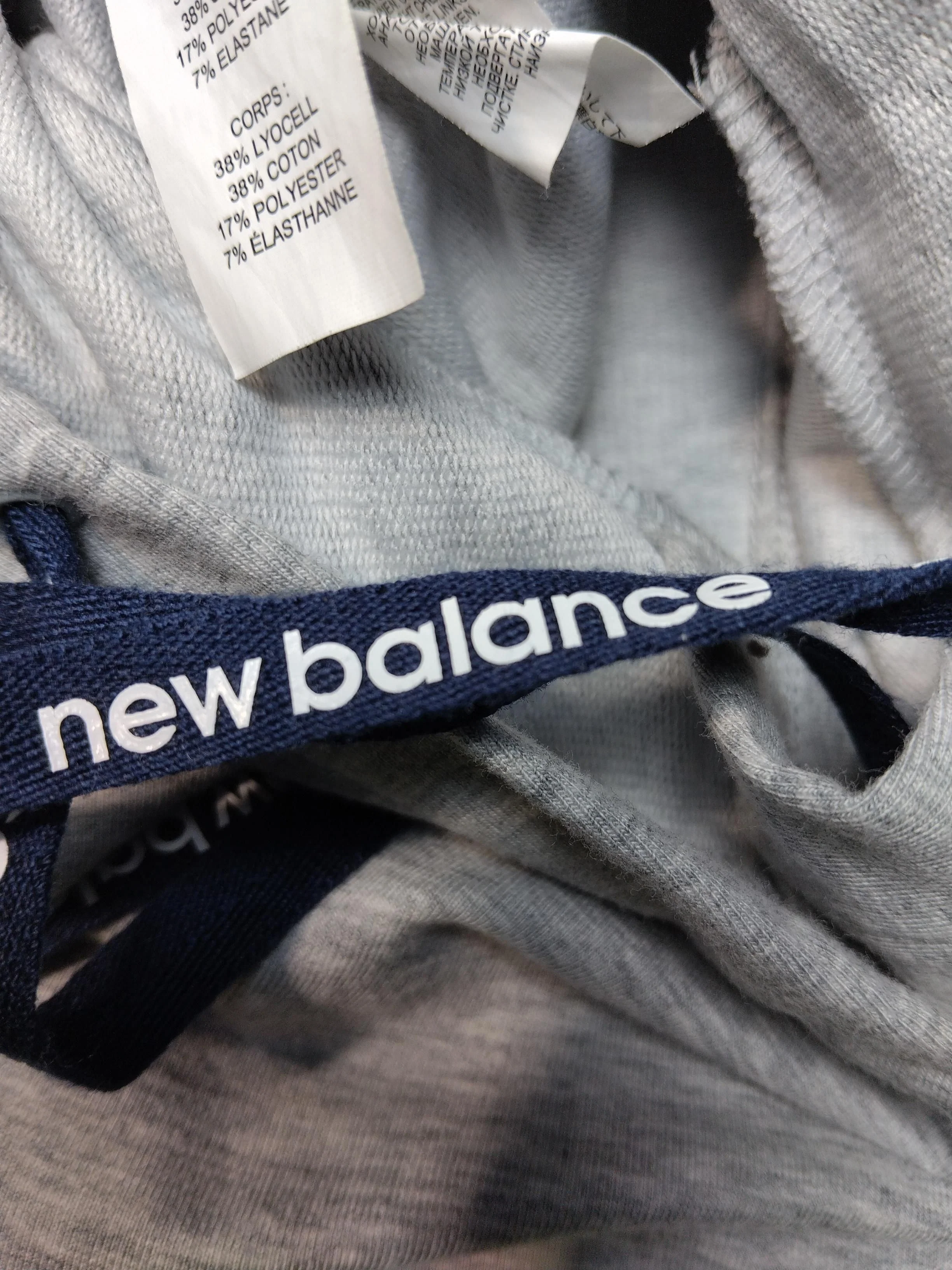 New Balance Women's T-Shirt S Grey Lyocell Modal - Image 5
