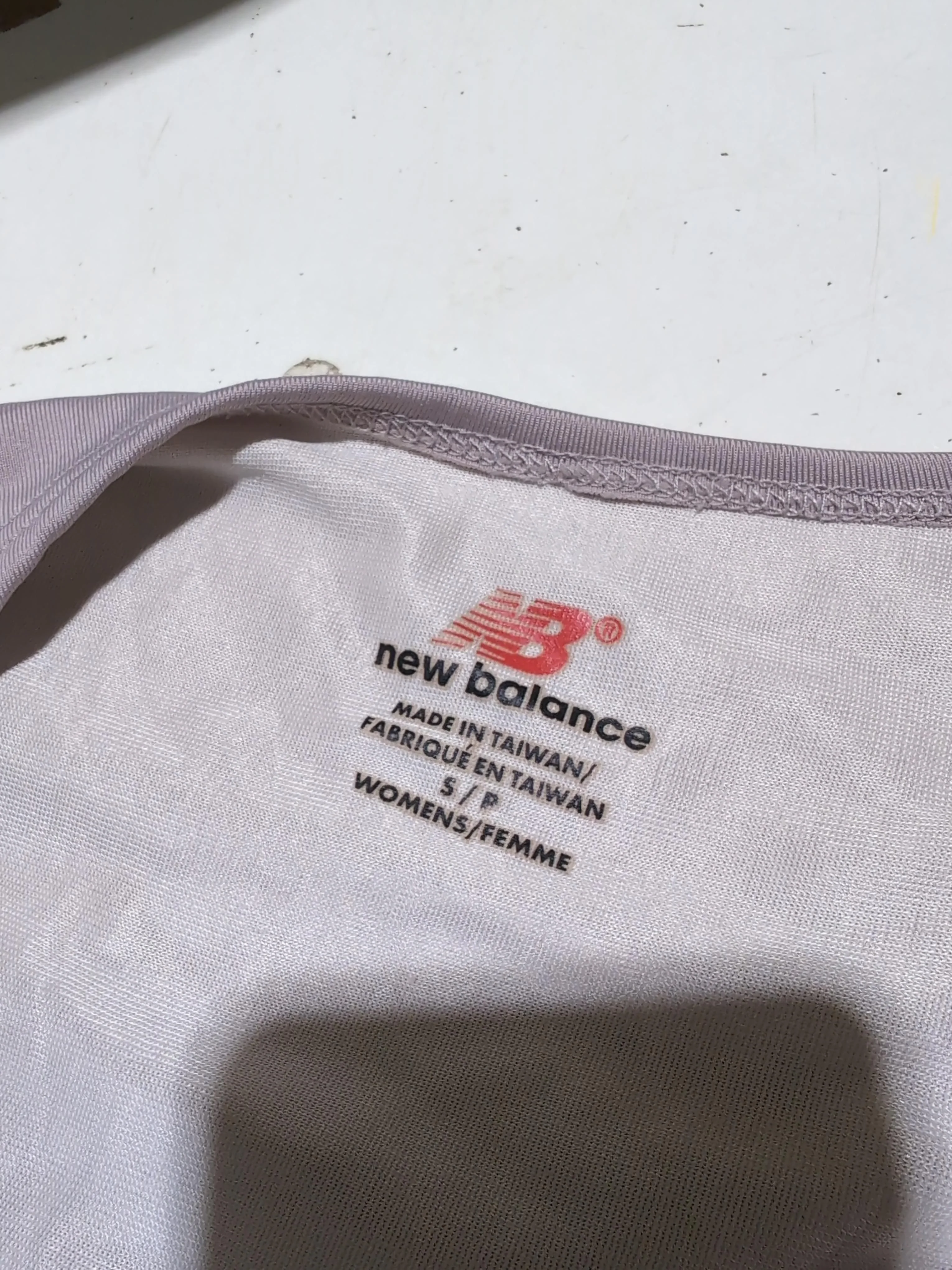 New Balance Women's T-Shirt S Purple Polyester with Elastane Sleeveless Basic - Image 6