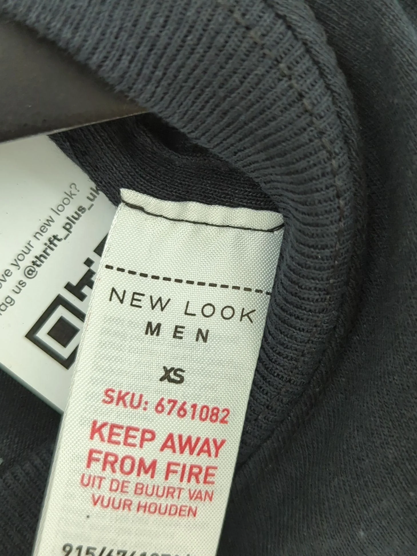 New Look Men's T-Shirt XS Black Graphic 100% Cotton Basic New with tags - Image 5