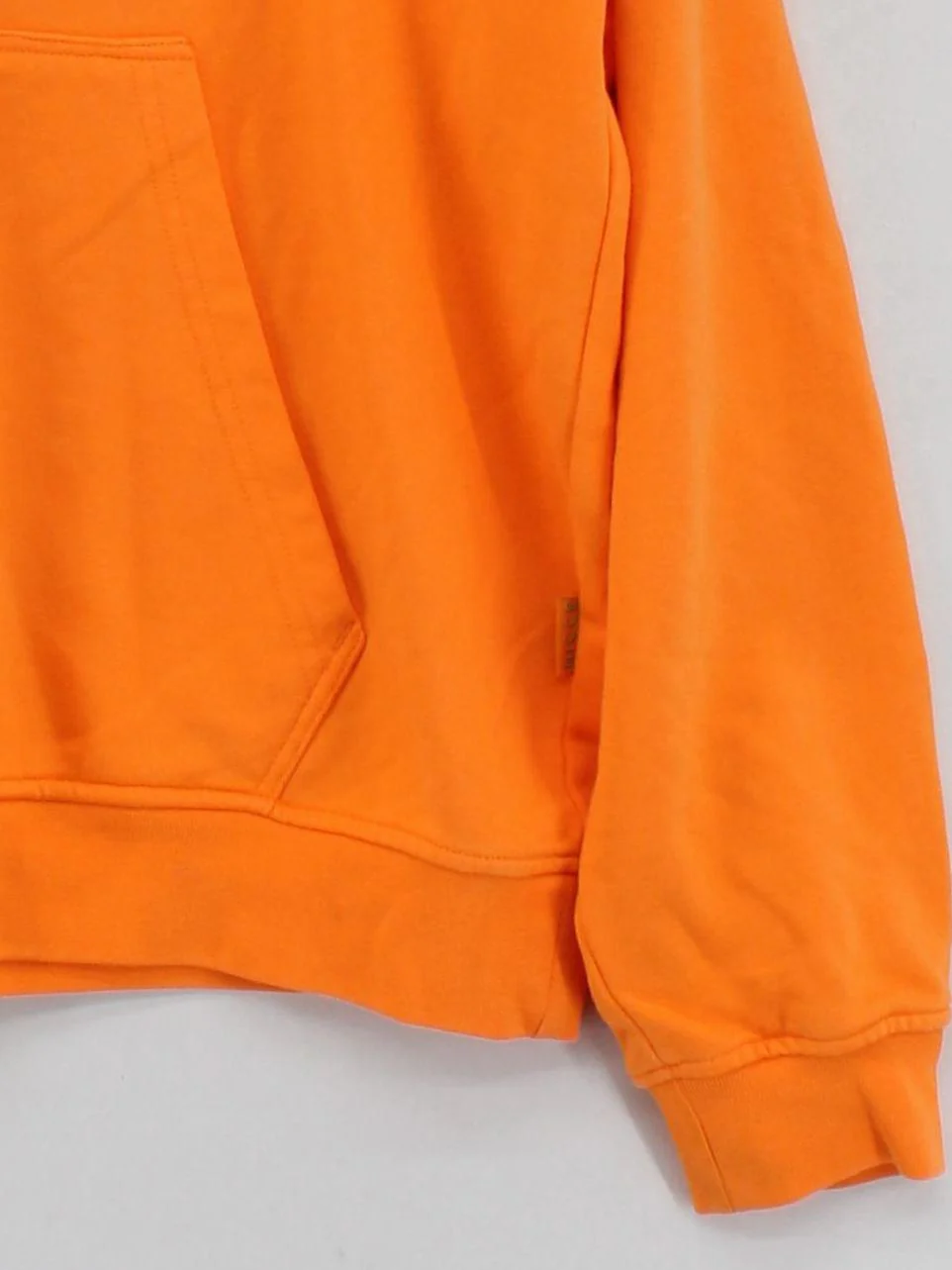 Nicce Men's Hoodie M Orange Graphic 100% Cotton Pullover - Image 4
