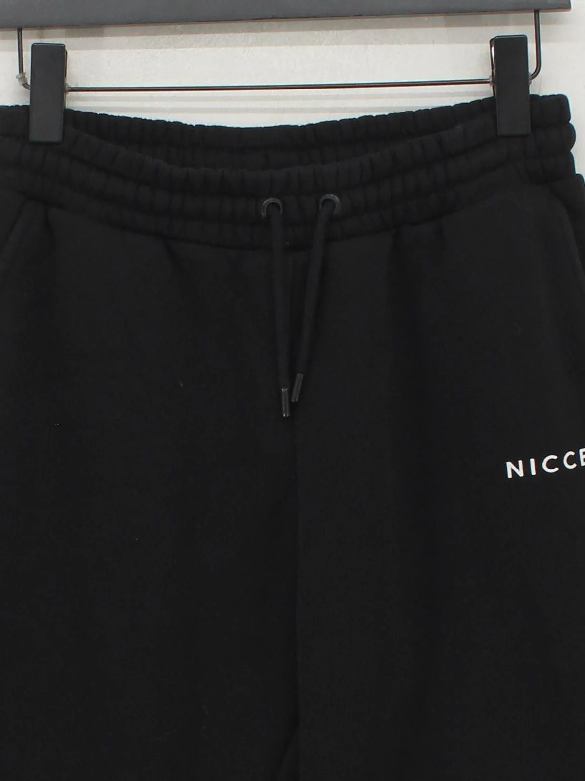 Nicce Men's Sports Bottoms S Black Cotton with Polyester Sweatpants - Image 3