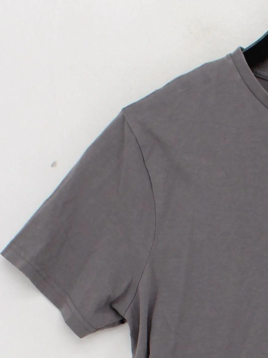 Nicce Men's T-Shirt S Grey 100% Cotton Basic - Image 4