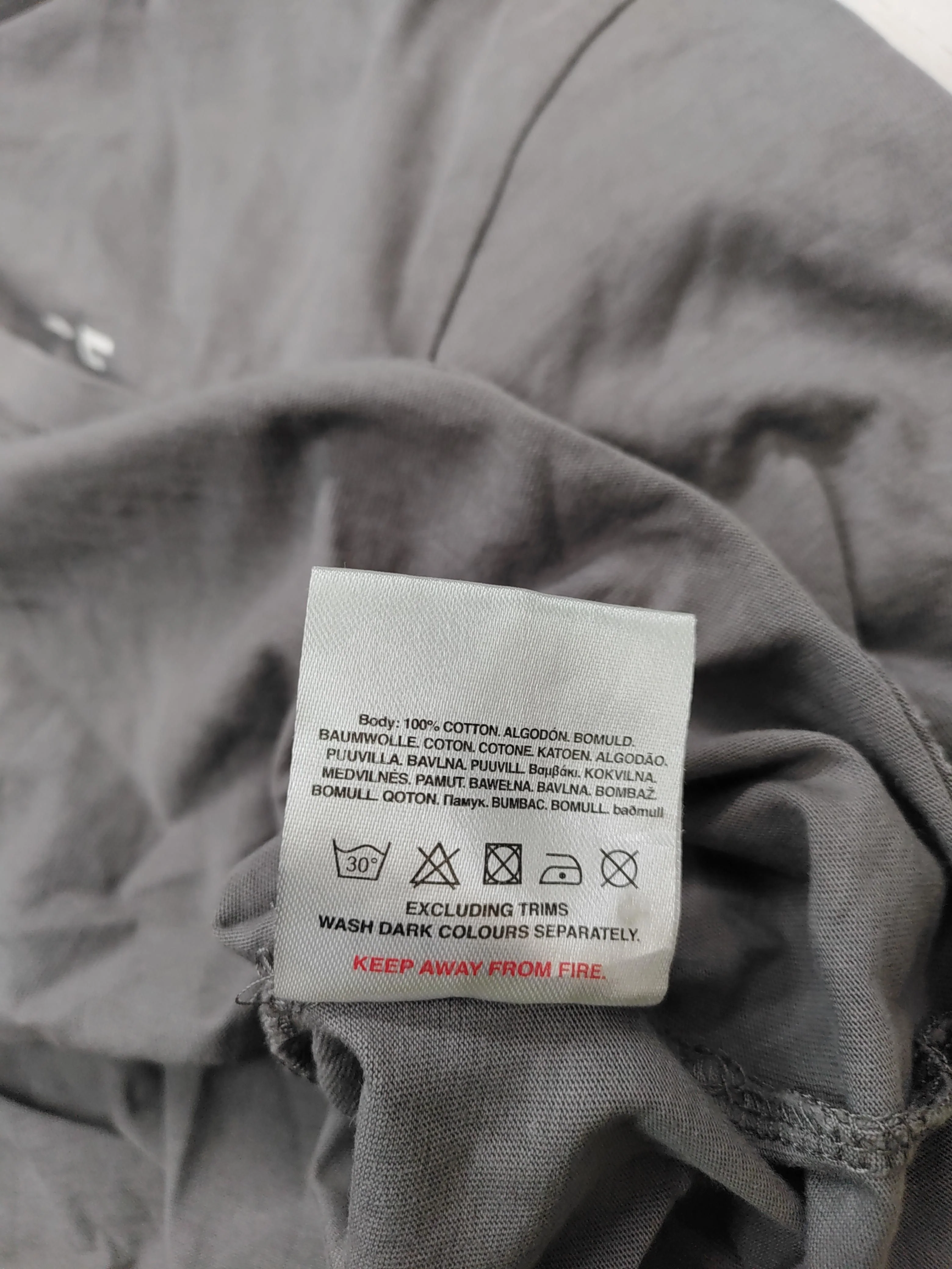 Nicce Men's T-Shirt S Grey 100% Cotton Basic - Image 7