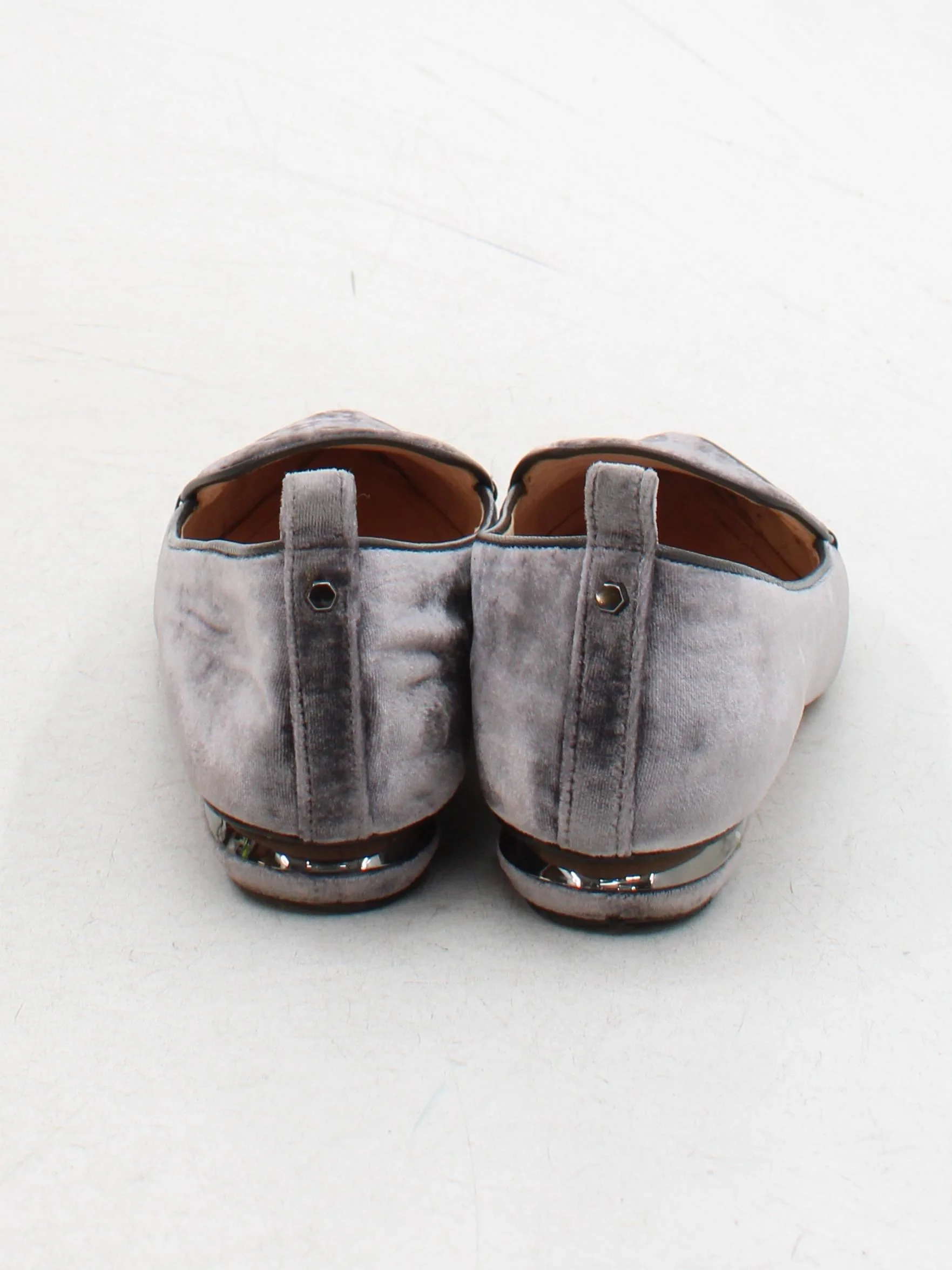 Nicholas Kirkwood Women's Flat Shoes UK 5 Grey 100% Other Loafer - Image 3
