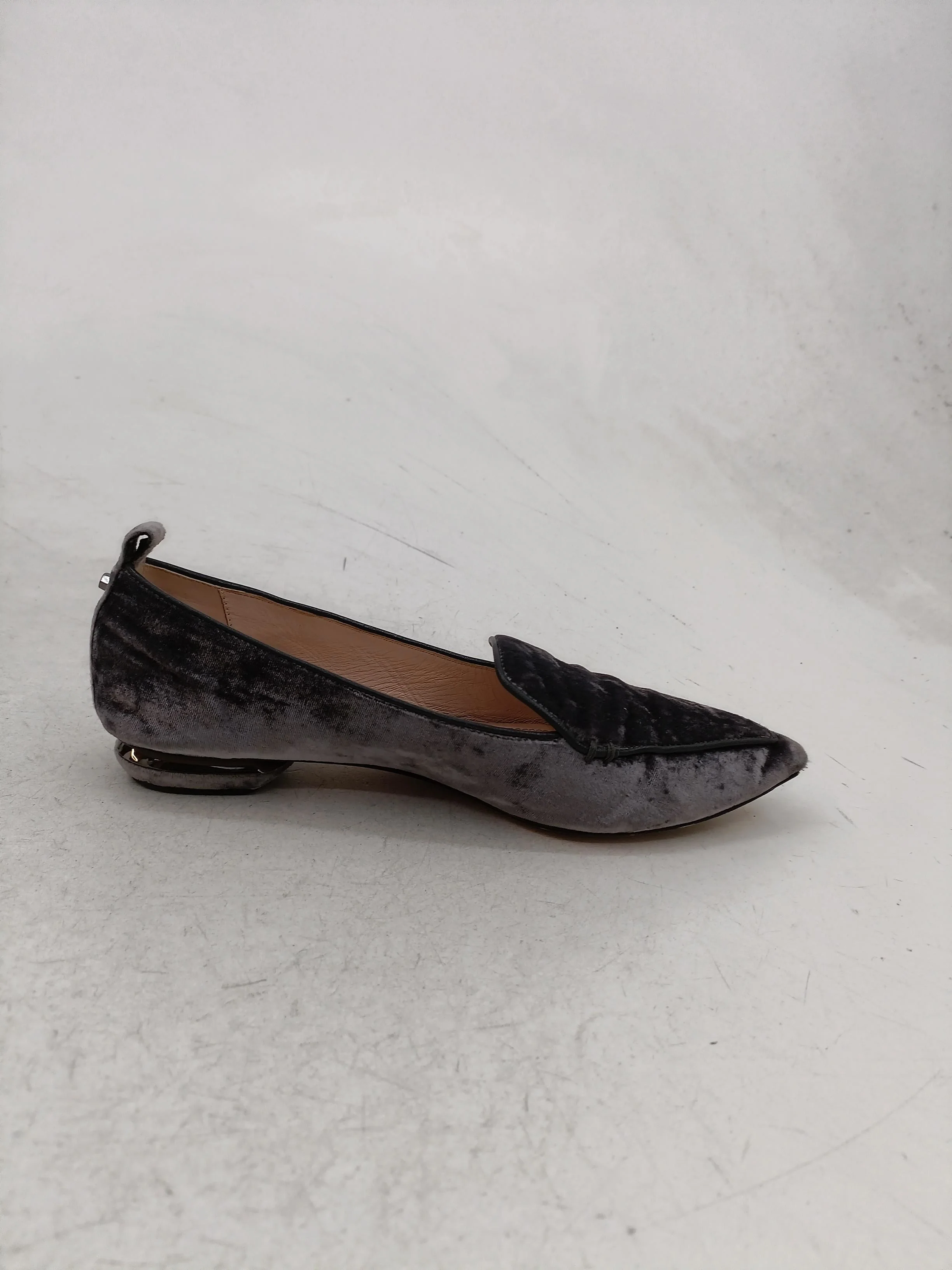 Nicholas Kirkwood Women's Flat Shoes UK 5 Grey 100% Other Loafer - Image 5