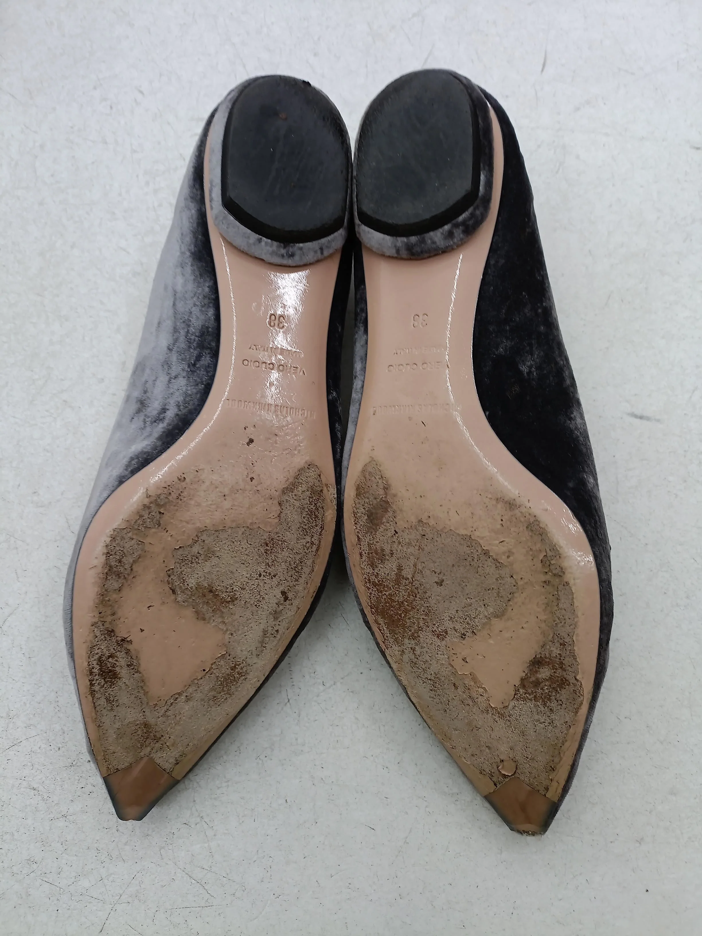 Nicholas Kirkwood Women's Flat Shoes UK 5 Grey 100% Other Loafer - Image 7